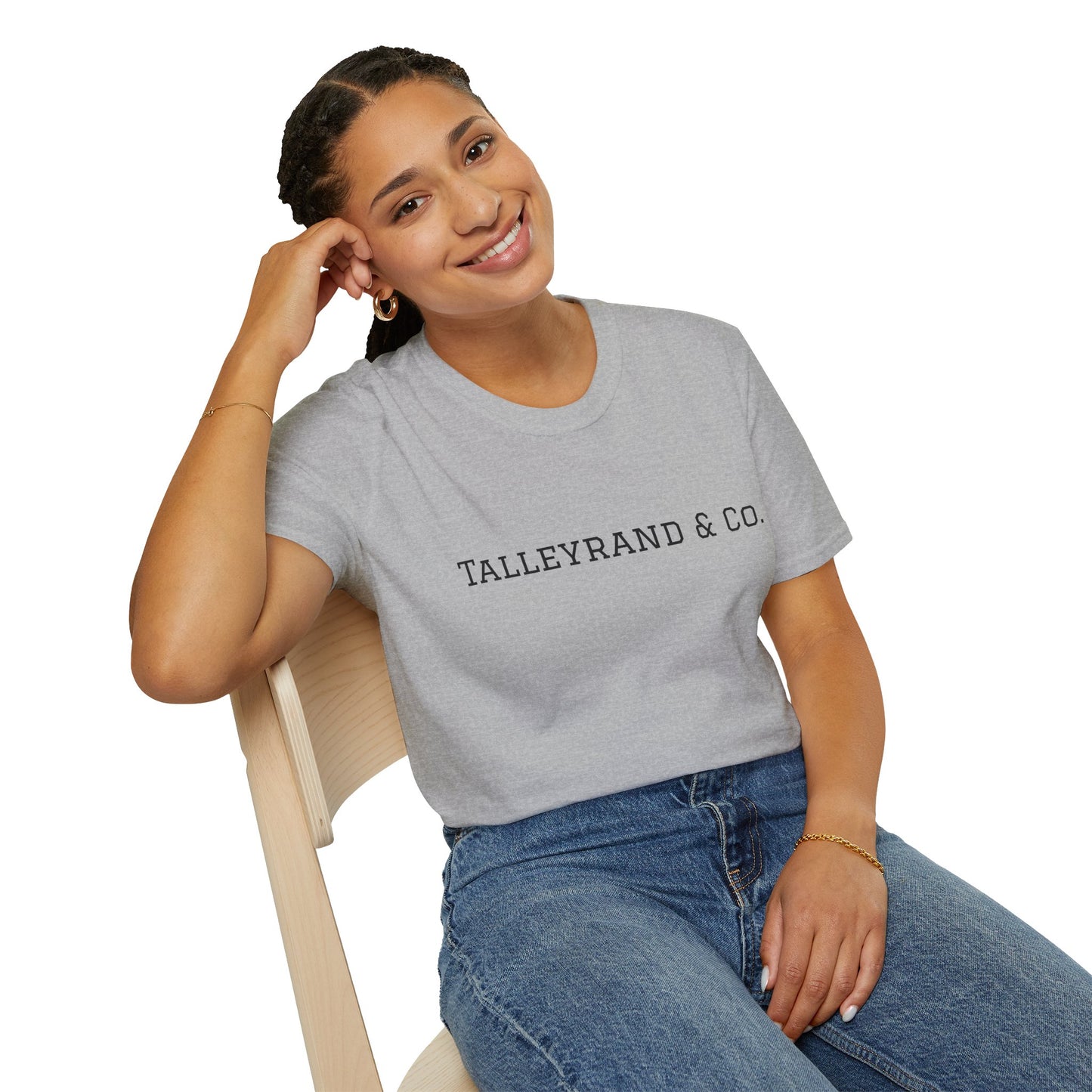 Classic Unisex Softstyle T-Shirt with Talleyrand & Co. Design, Casual Wear, Gift Idea, Everyday Basics, Trendy Fashion, Unisex Tee