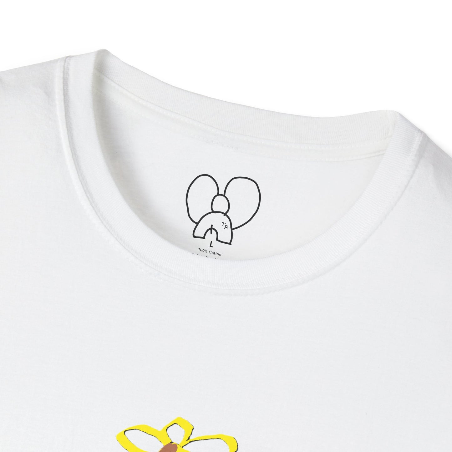 Unisex Softstyle T-Shirt with 'Miss You, Love You' Floral Design - Perfect for Gifts, Casual Wear, Friendship, Love