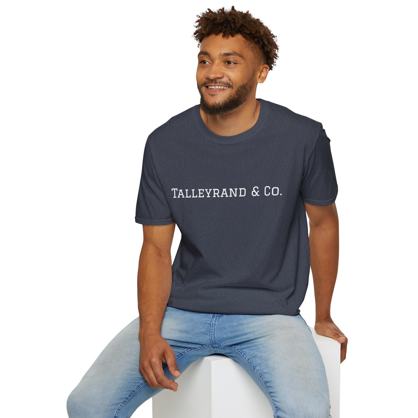 Classic Unisex Softstyle T-Shirt with Talleyrand & Co. Design, Casual Wear, Gift Idea, Everyday Basics, Trendy Fashion, Unisex Tee