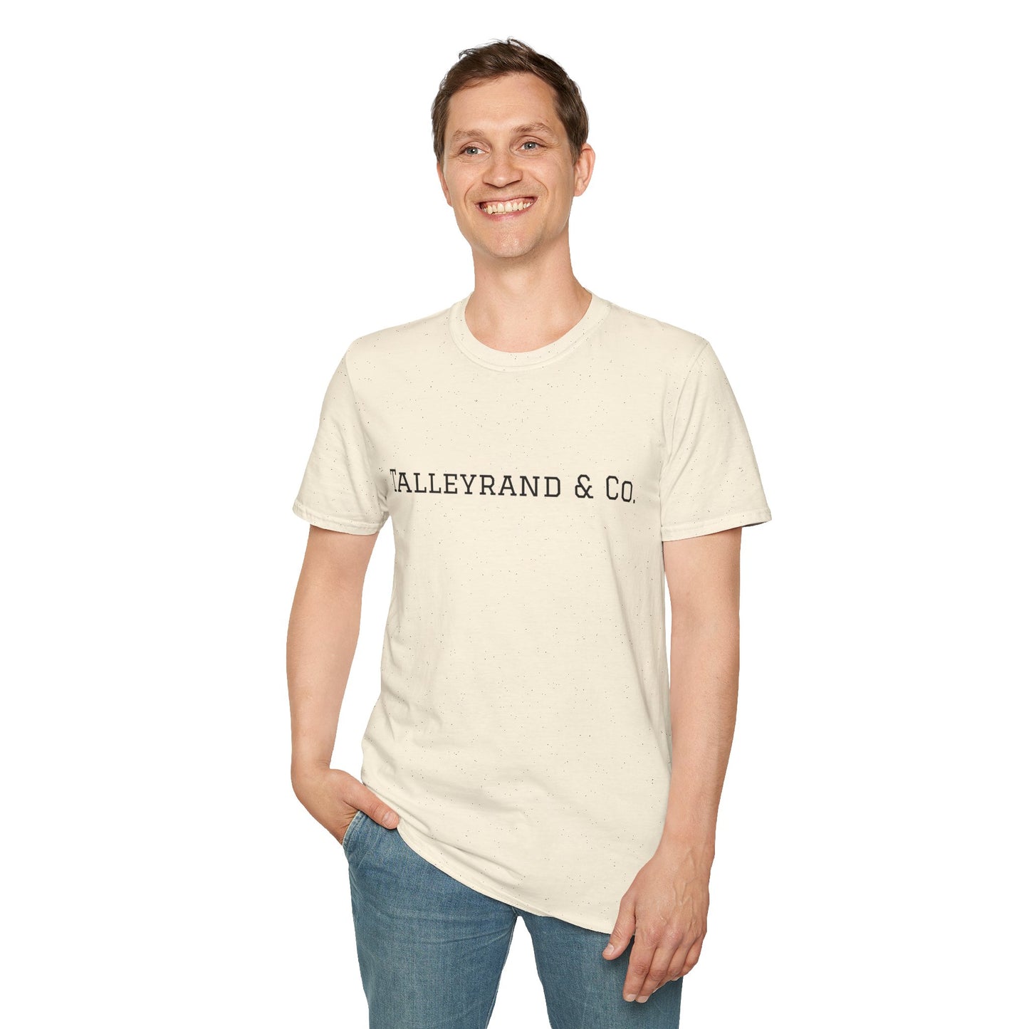 Classic Unisex Softstyle T-Shirt with Talleyrand & Co. Design, Casual Wear, Gift Idea, Everyday Basics, Trendy Fashion, Unisex Tee