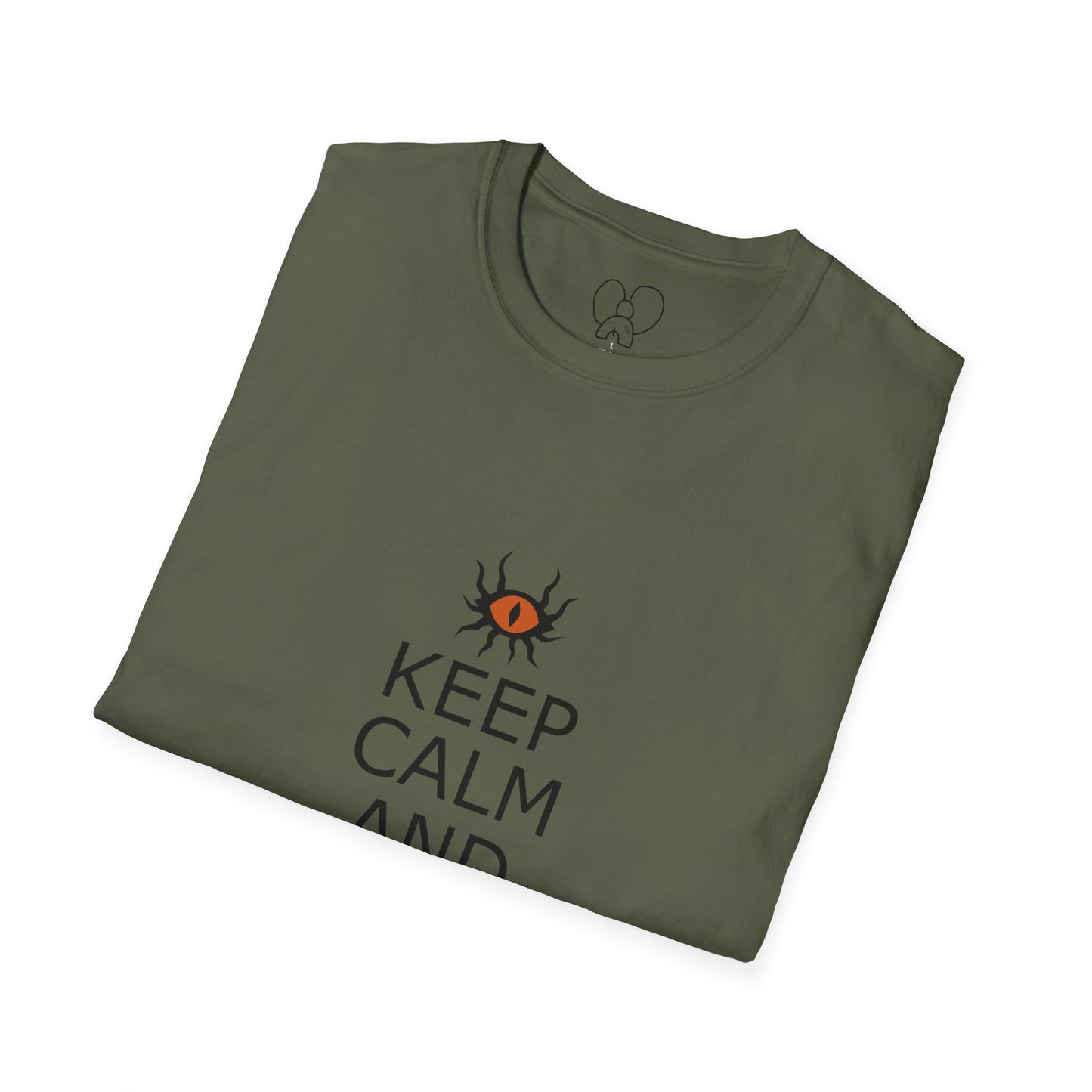 Keep Calm and Warlock On T-Shirt, Halloween Shirt, Gift for Witches, Unisex Tee, Spooky Style, Casual Everyday Wear