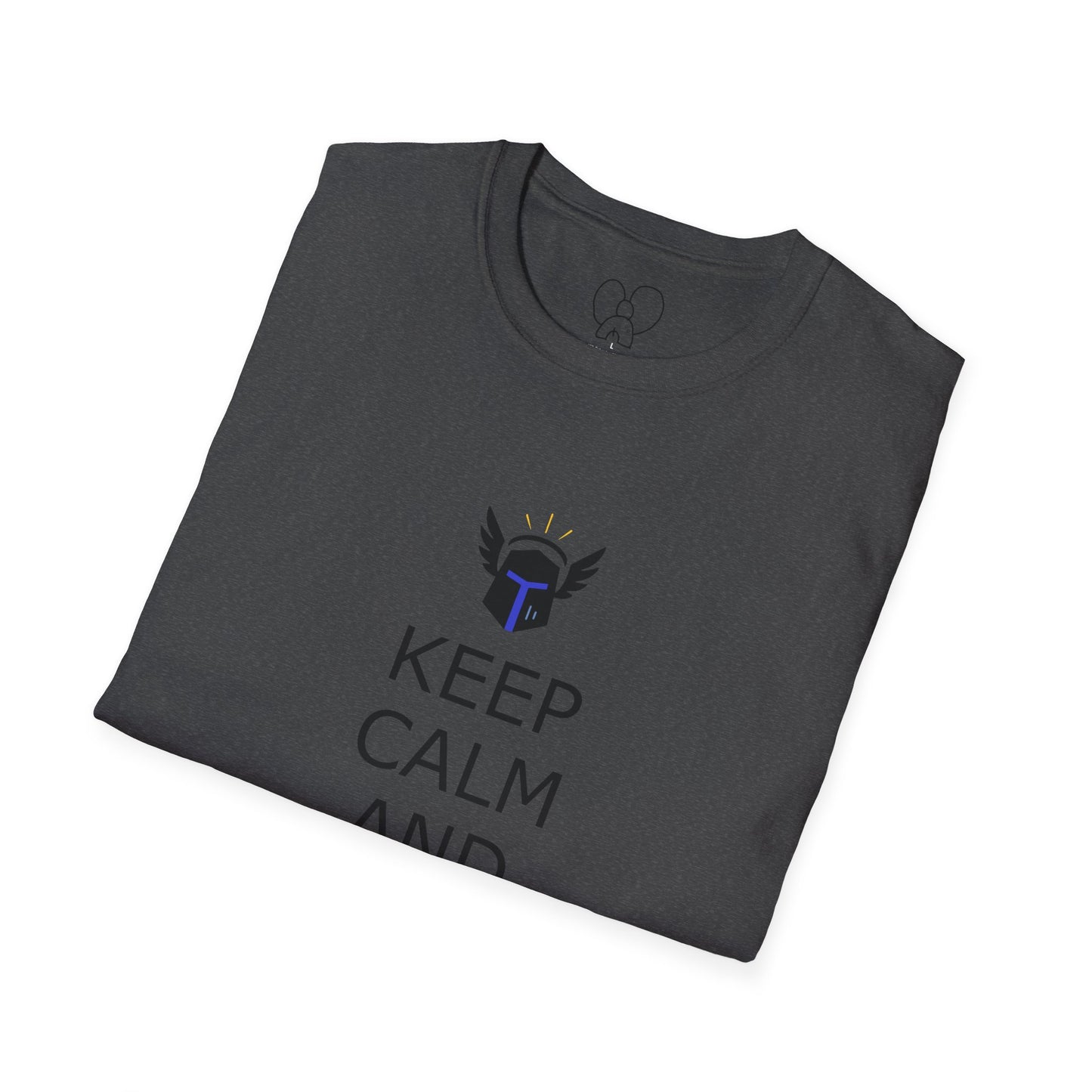 Keep Calm and Paladin On T-Shirt, Unisex Gaming Tee, Geeky Shirt, D&D Apparel, Casual Gift for Gamers, Unique Fantasy Merch