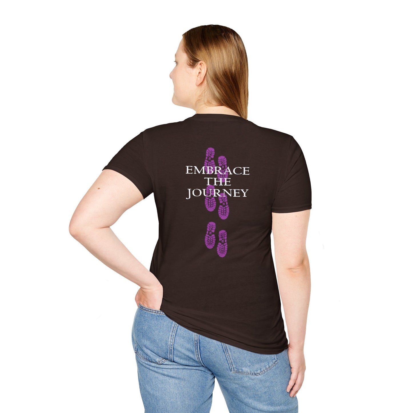 Inspirational T-Shirt for Journey Enthusiasts, Always Moving Forward, Embrace the Journey, Motivational Tee, Gift for Adventurers