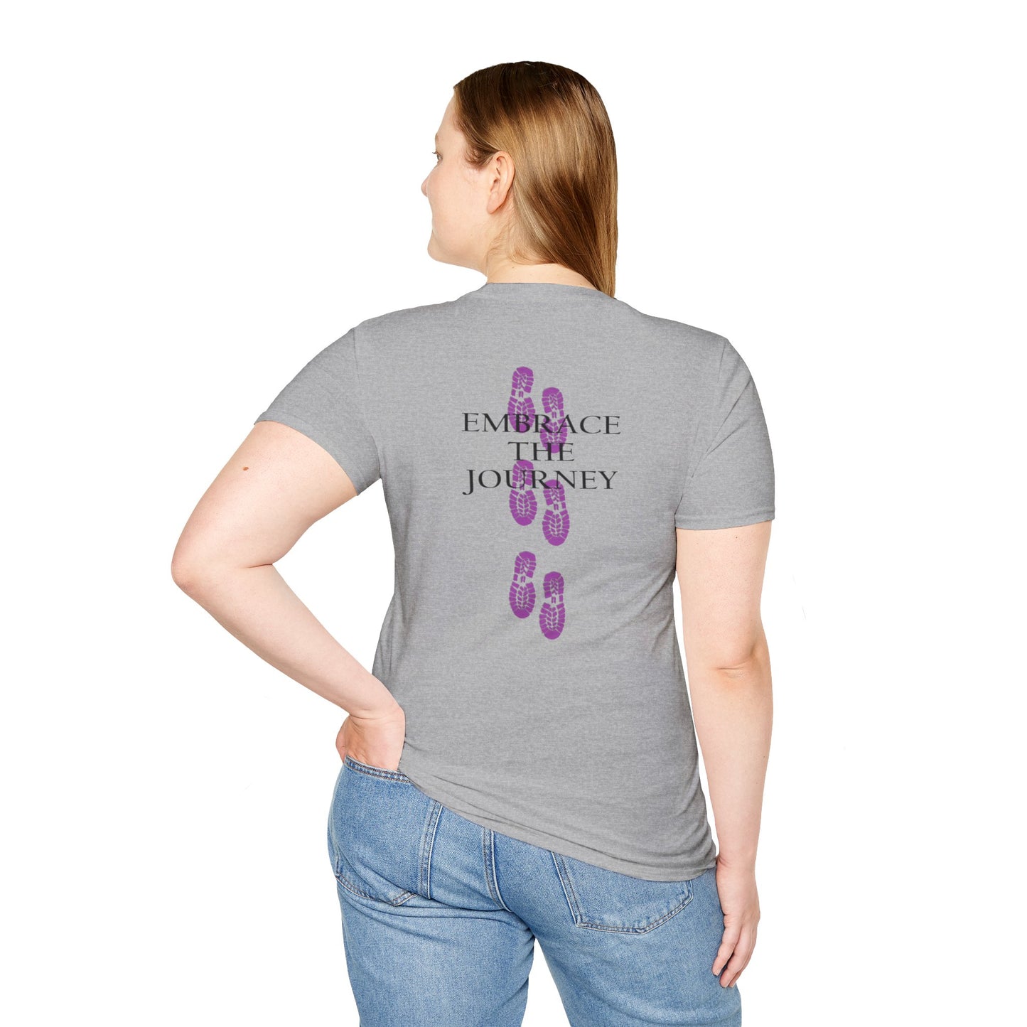 Inspirational T-Shirt for Journey Enthusiasts, Always Moving Forward, Embrace the Journey, Motivational Tee, Gift for Adventurers