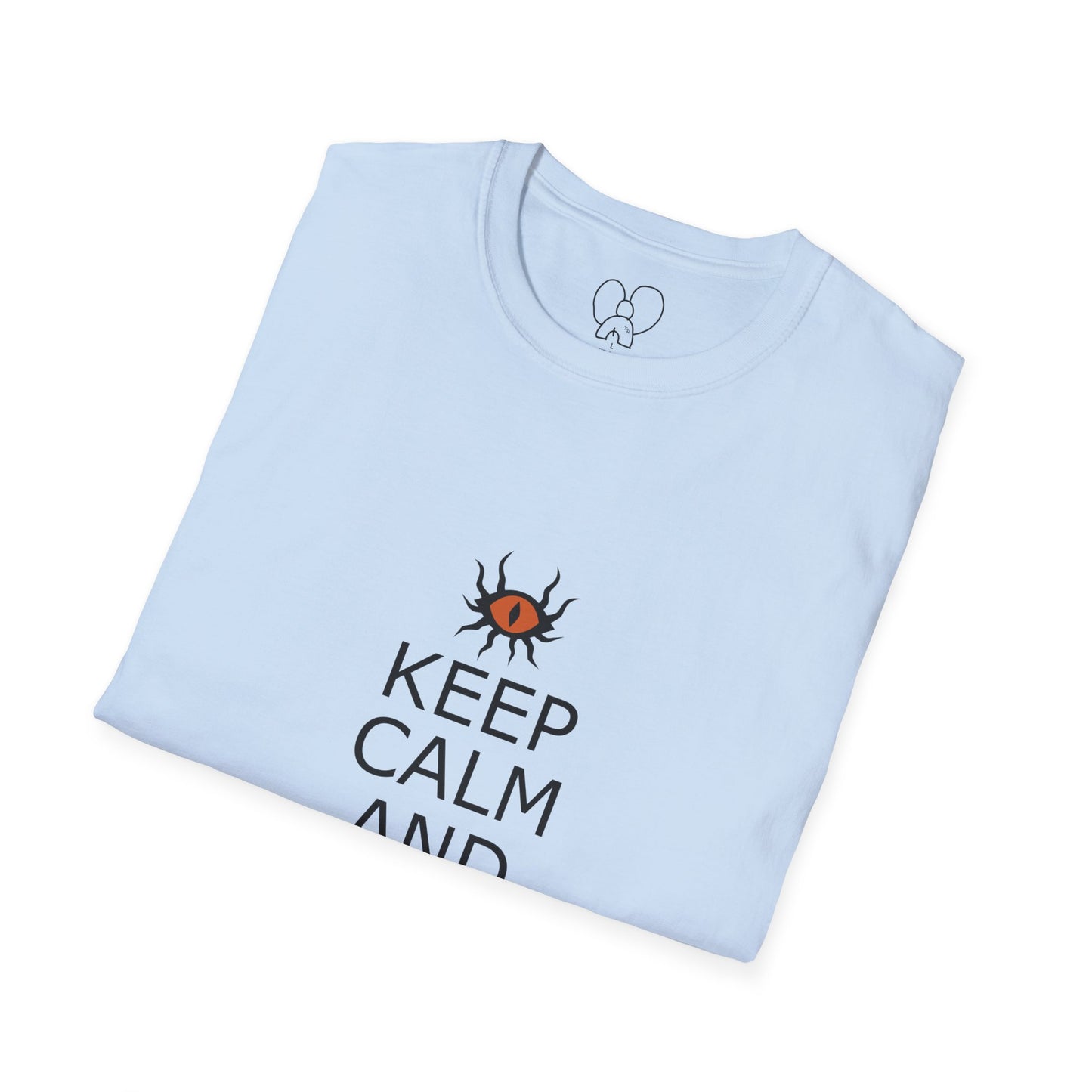 Keep Calm and Warlock On T-Shirt, Halloween Shirt, Gift for Witches, Unisex Tee, Spooky Style, Casual Everyday Wear