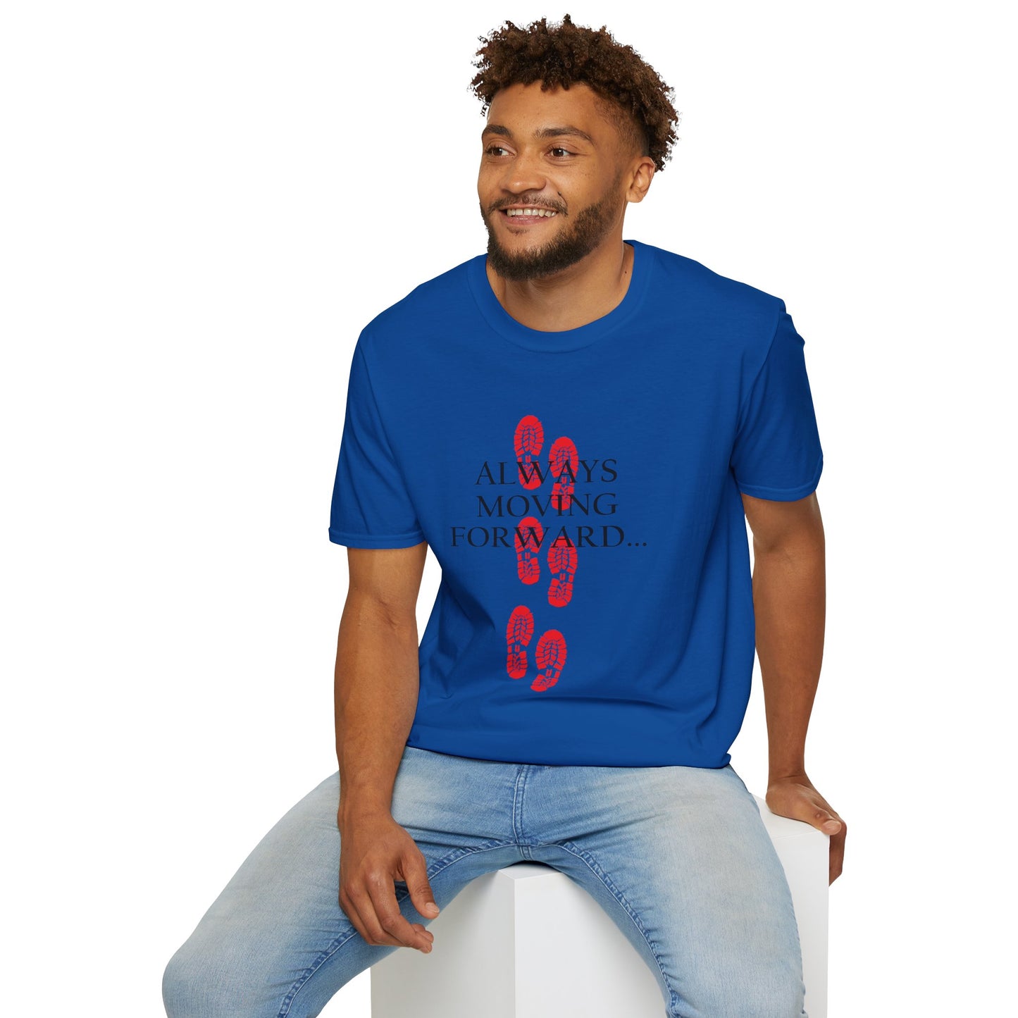 Inspirational T-Shirt for Journey Enthusiasts, Always Moving Forward, Embrace the Journey, Motivational Tee, Gift for Adventurers