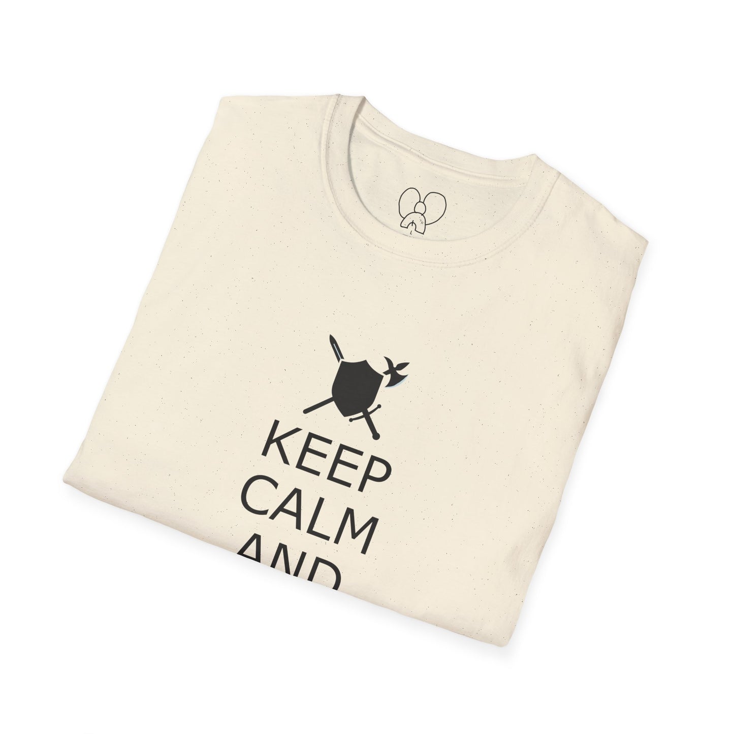 Keep Calm Fighter Unisex T-Shirt, Inspirational Tee, Motivational Apparel, Gift for Fighters, Self-Improvement Outfit