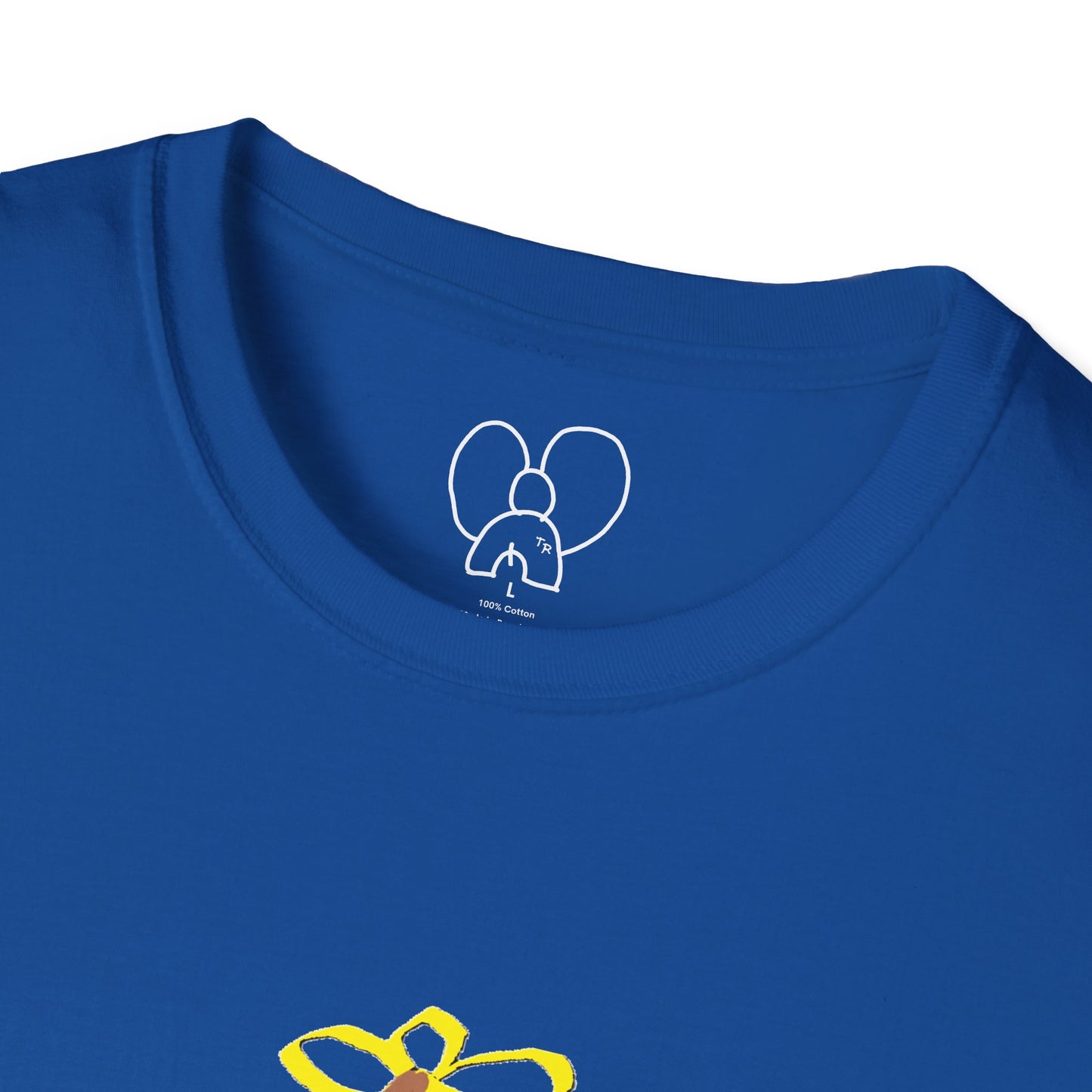 Unisex Softstyle T-Shirt with 'Miss You, Love You' Floral Design - Perfect for Gifts, Casual Wear, Friendship, Love