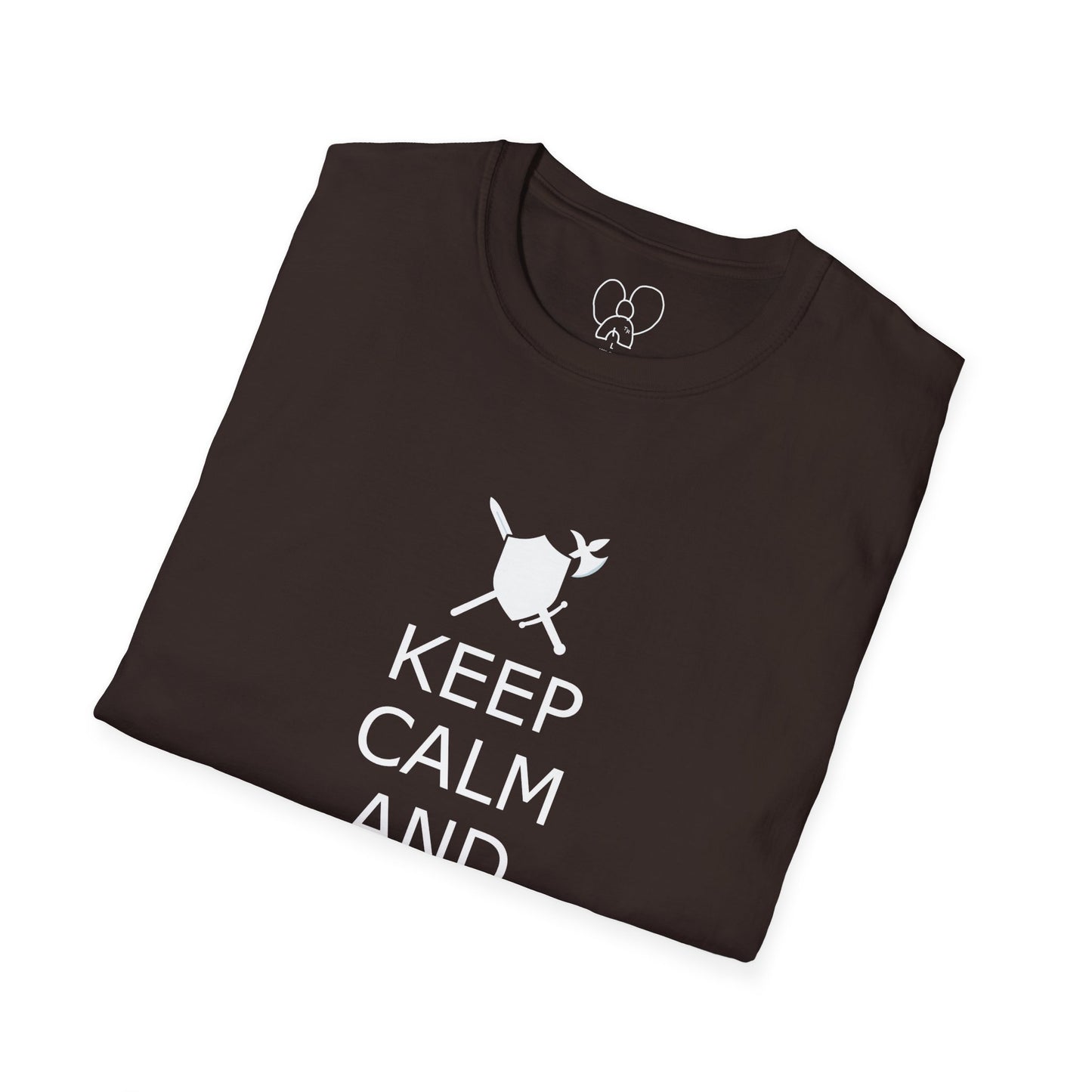 Keep Calm Fighter Unisex T-Shirt, Inspirational Tee, Motivational Apparel, Gift for Fighters, Self-Improvement Outfit