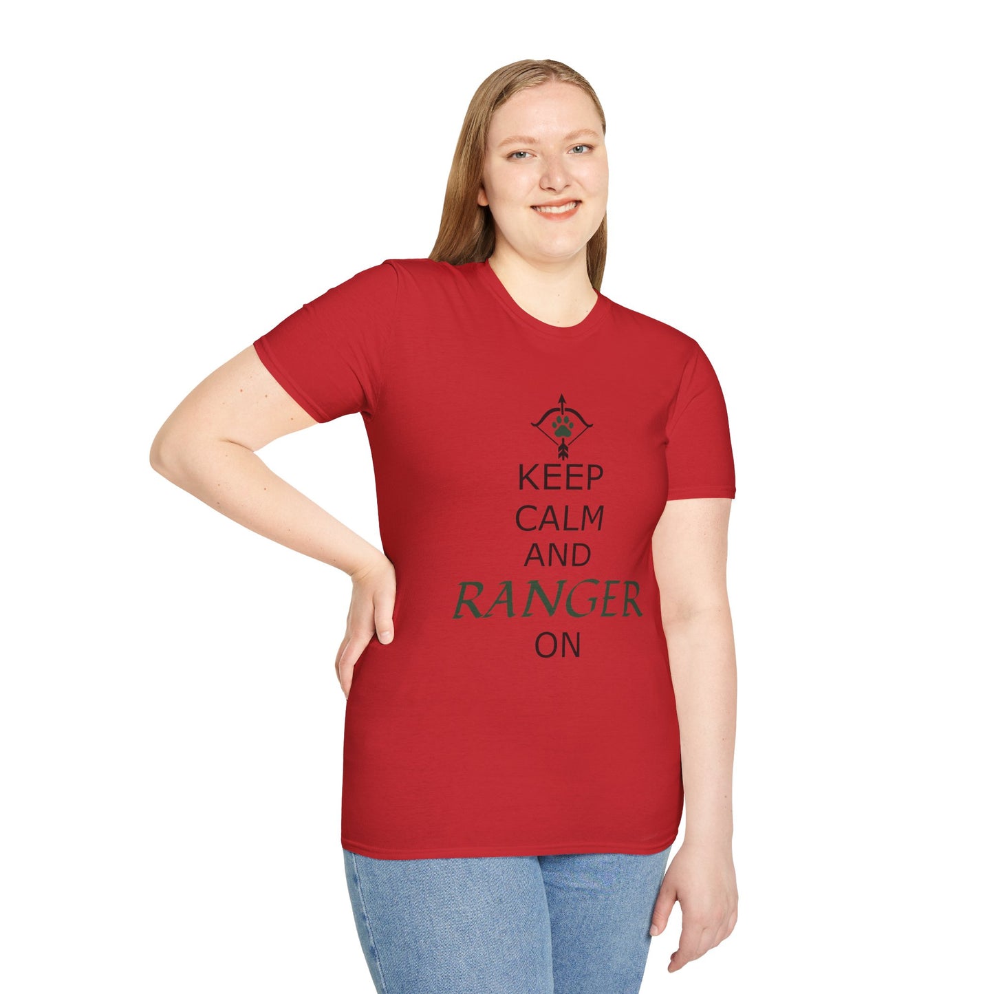 Relaxed Ranger Graphic T-Shirt with Inspiring Quote, Adventure Tee, Nature Lover Shirt, Gift for Outdoorsy Friends, Camping Apparel