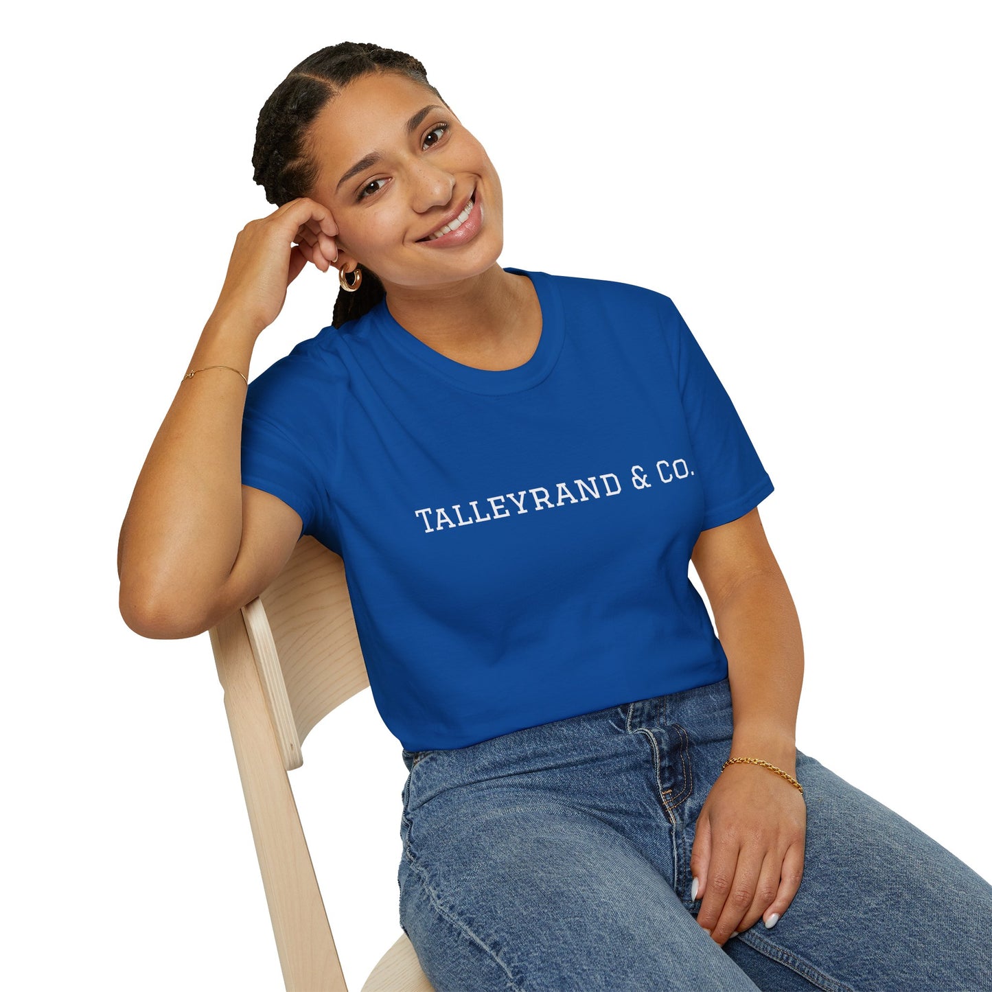 Classic Unisex Softstyle T-Shirt with Talleyrand & Co. Design, Casual Wear, Gift Idea, Everyday Basics, Trendy Fashion, Unisex Tee