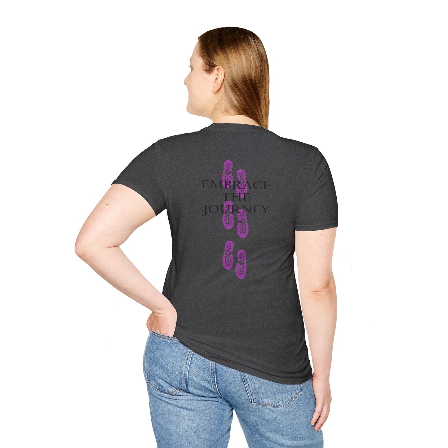 Inspirational T-Shirt for Journey Enthusiasts, Always Moving Forward, Embrace the Journey, Motivational Tee, Gift for Adventurers