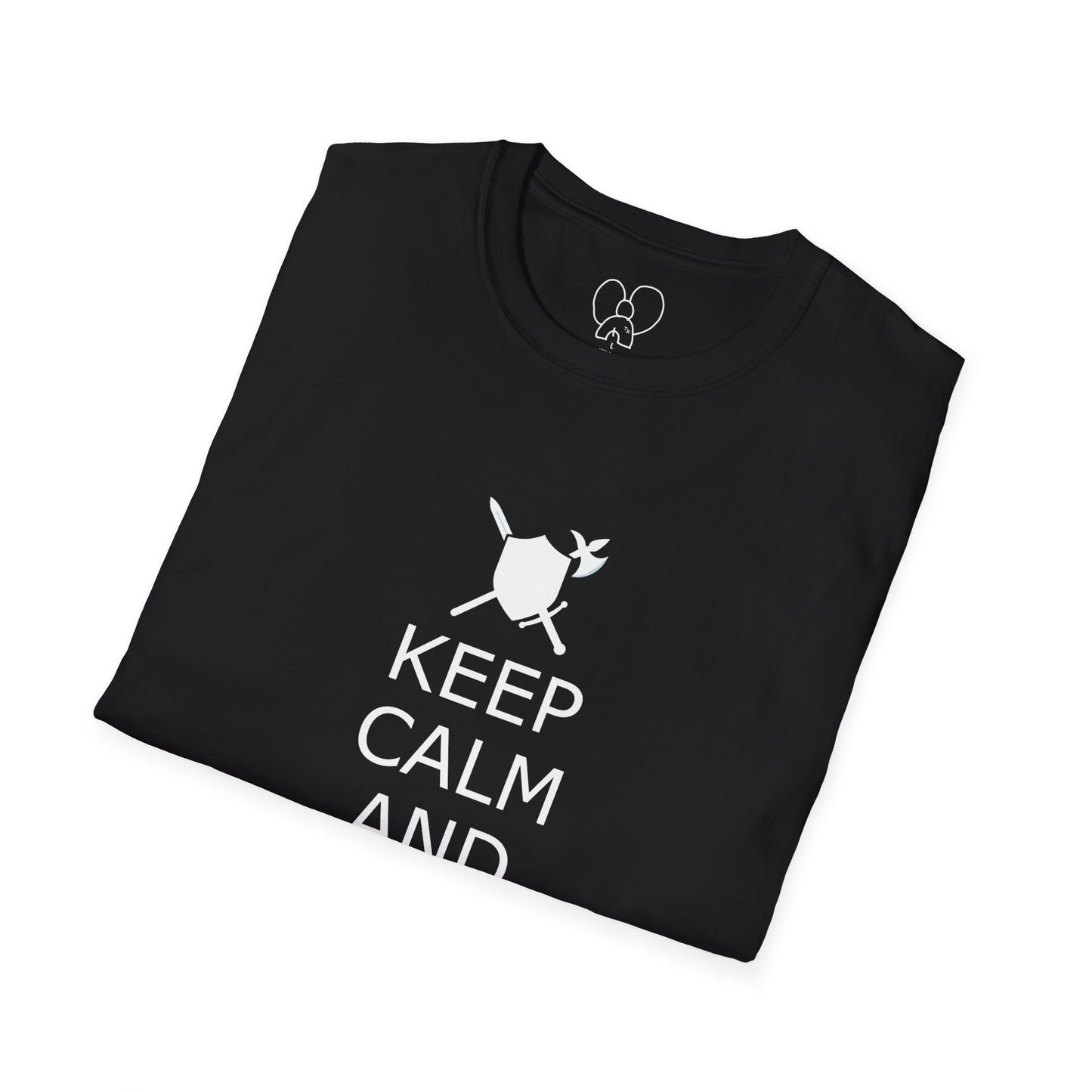 Keep Calm Fighter Unisex T-Shirt, Inspirational Tee, Motivational Apparel, Gift for Fighters, Self-Improvement Outfit