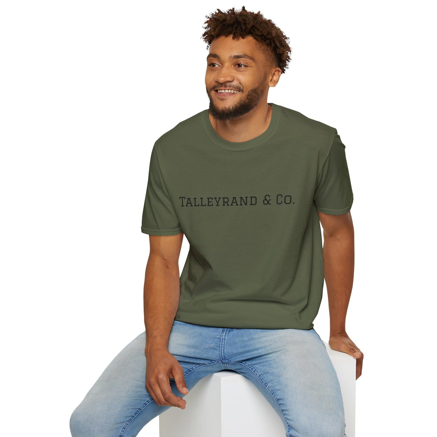 Classic Unisex Softstyle T-Shirt with Talleyrand & Co. Design, Casual Wear, Gift Idea, Everyday Basics, Trendy Fashion, Unisex Tee