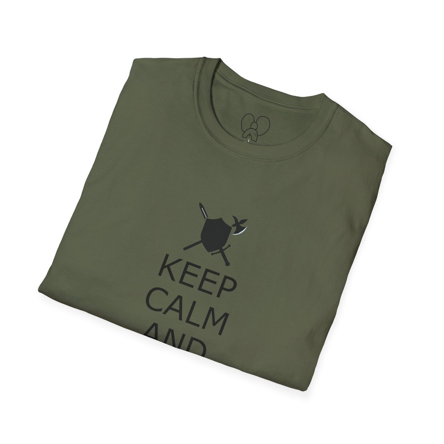 Keep Calm Fighter Unisex T-Shirt, Inspirational Tee, Motivational Apparel, Gift for Fighters, Self-Improvement Outfit