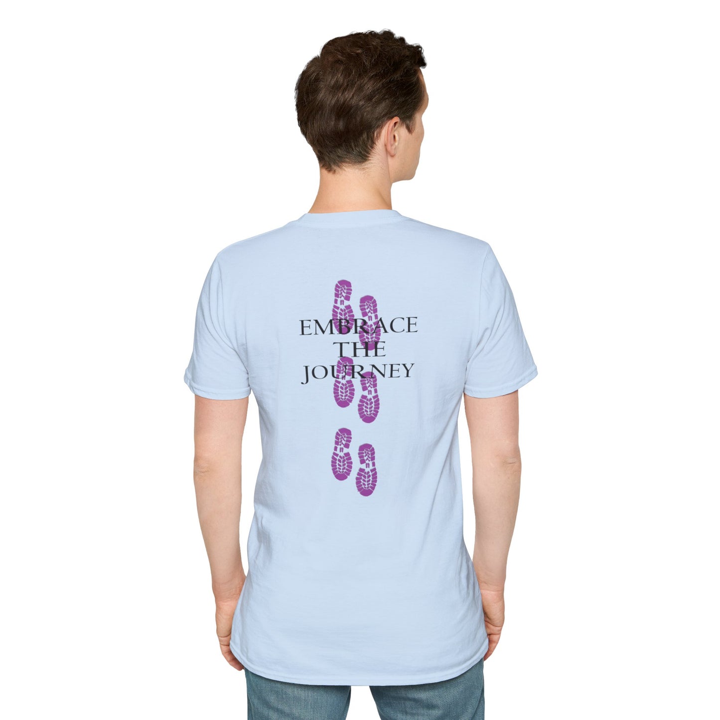 Inspirational T-Shirt for Journey Enthusiasts, Always Moving Forward, Embrace the Journey, Motivational Tee, Gift for Adventurers