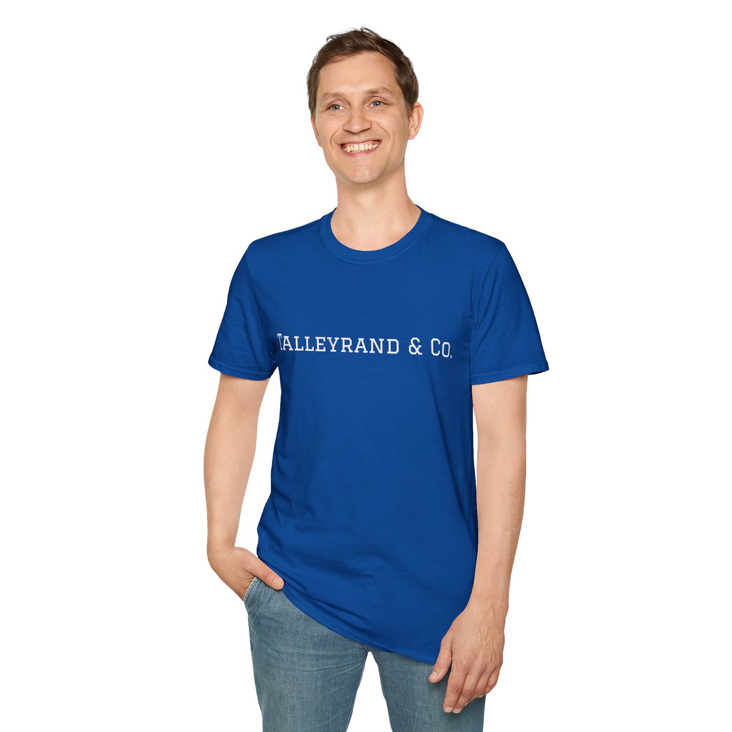 Classic Unisex Softstyle T-Shirt with Talleyrand & Co. Design, Casual Wear, Gift Idea, Everyday Basics, Trendy Fashion, Unisex Tee