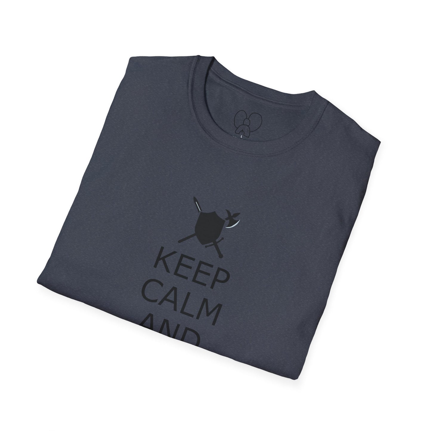 Keep Calm Fighter Unisex T-Shirt, Inspirational Tee, Motivational Apparel, Gift for Fighters, Self-Improvement Outfit