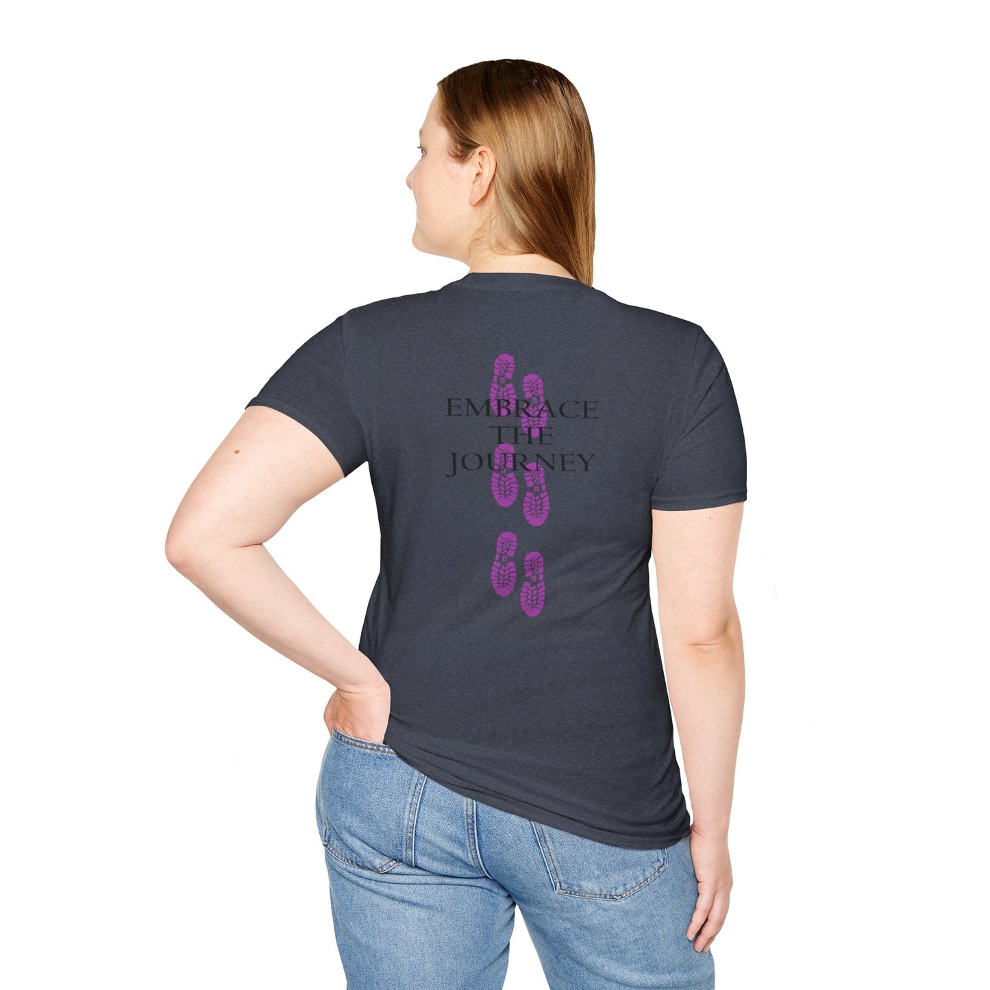Inspirational T-Shirt for Journey Enthusiasts, Always Moving Forward, Embrace the Journey, Motivational Tee, Gift for Adventurers