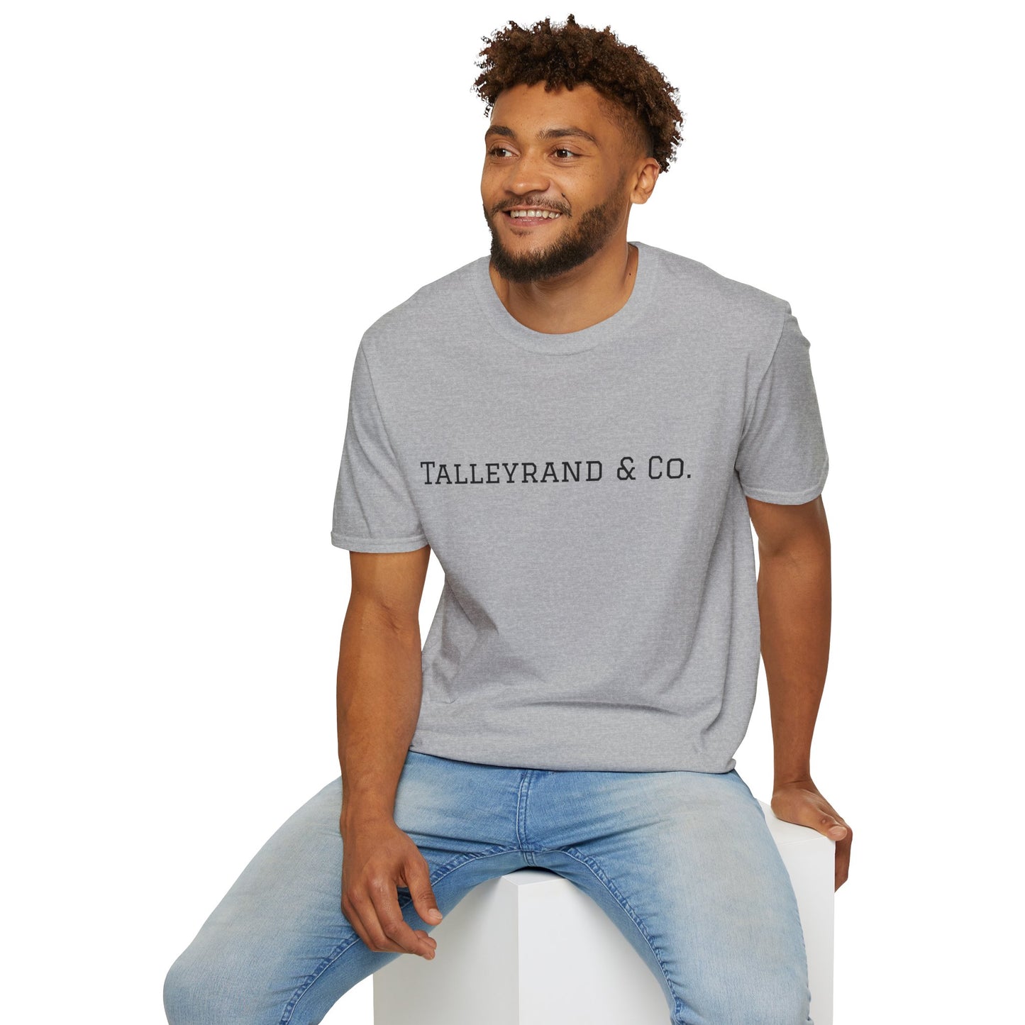 Classic Unisex Softstyle T-Shirt with Talleyrand & Co. Design, Casual Wear, Gift Idea, Everyday Basics, Trendy Fashion, Unisex Tee