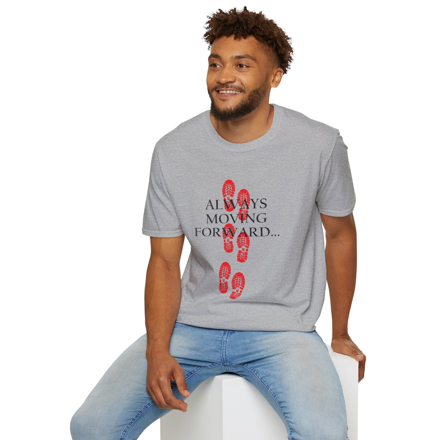 Inspirational T-Shirt for Journey Enthusiasts, Always Moving Forward, Embrace the Journey, Motivational Tee, Gift for Adventurers