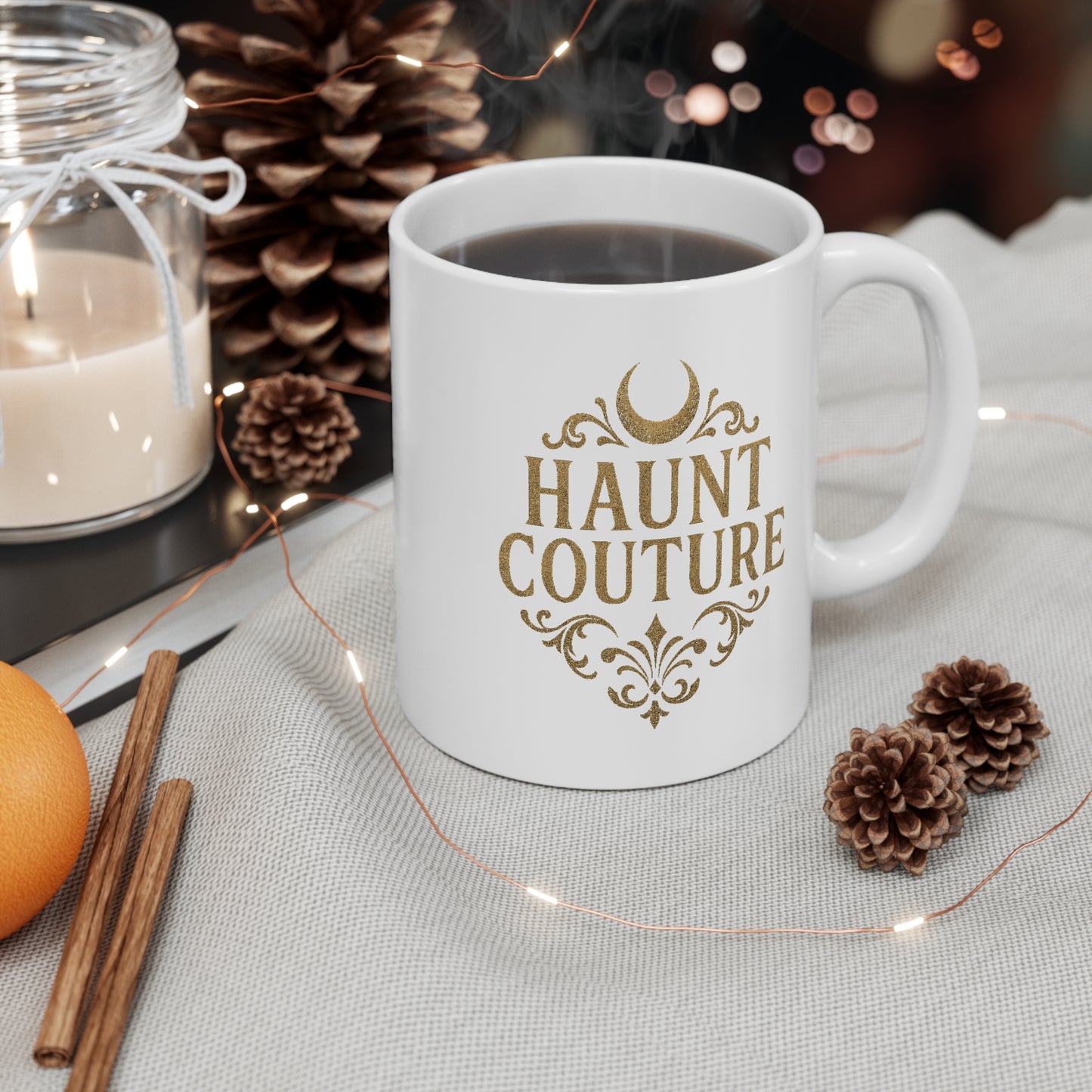 Gothic Coffee Mug, Skull Design, Funny Coffee Cup for Mornings, Gift for Coffee Lovers, Halloween Decor, Unique Drinkware