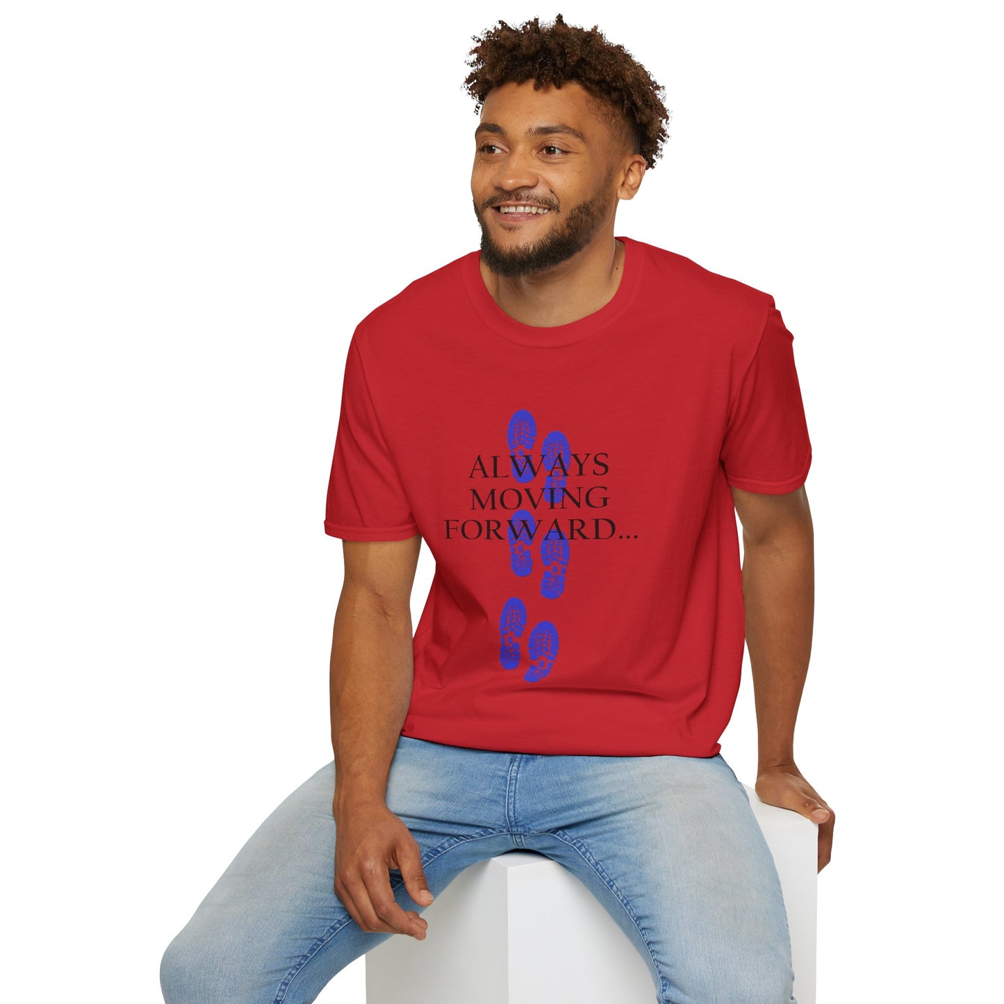Inspirational T-Shirt for Journey Enthusiasts, Always Moving Forward, Embrace the Journey, Motivational Tee, Gift for Adventurers