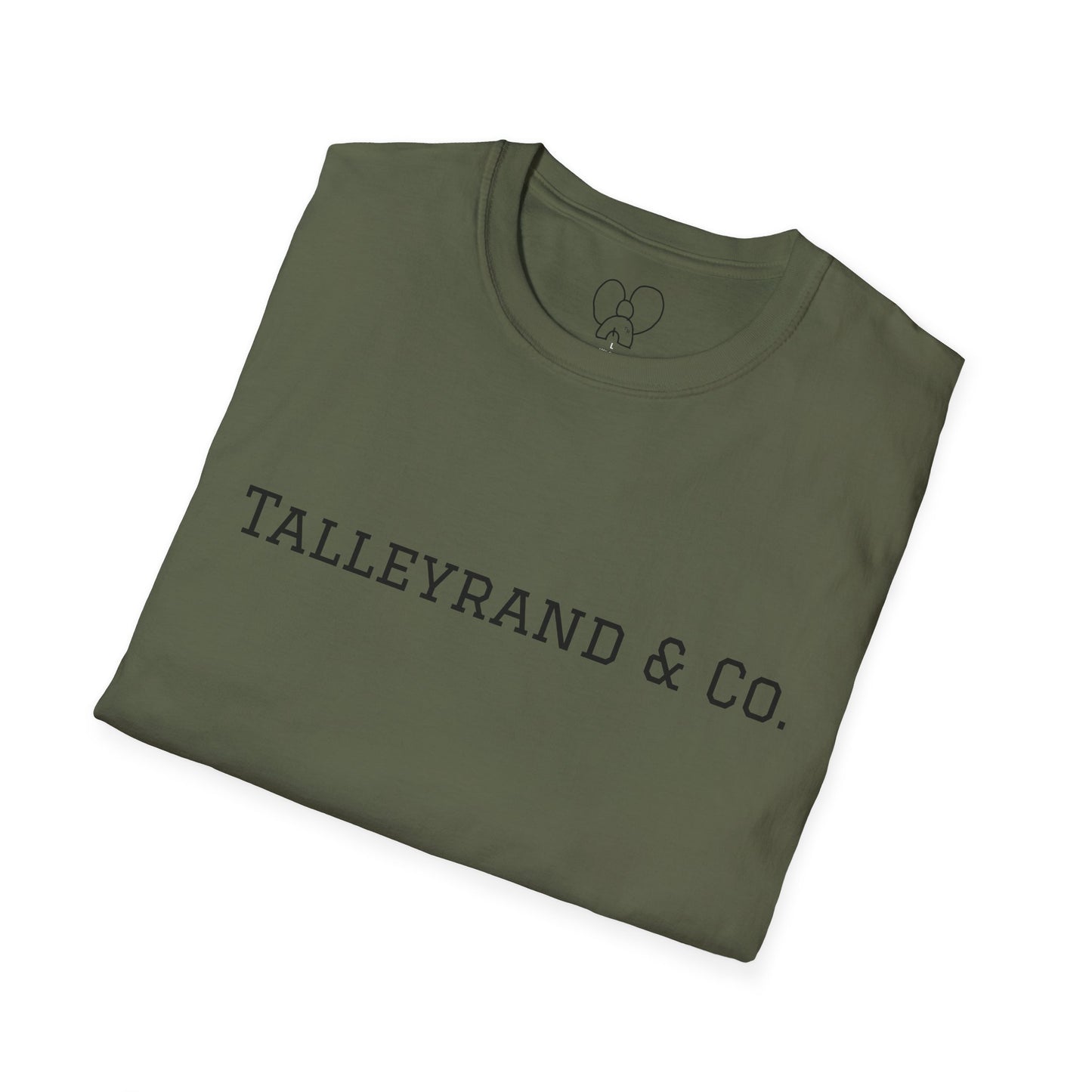 Classic Unisex Softstyle T-Shirt with Talleyrand & Co. Design, Casual Wear, Gift Idea, Everyday Basics, Trendy Fashion, Unisex Tee