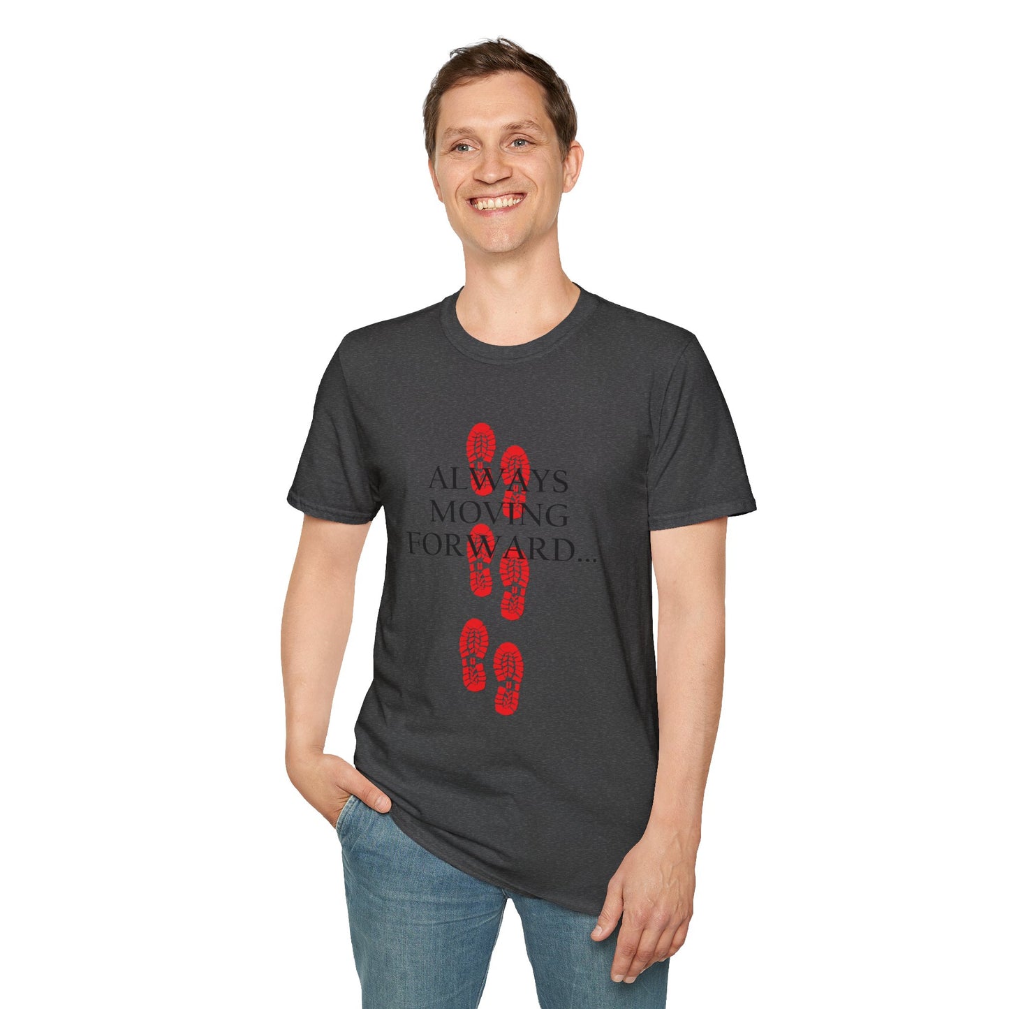Inspirational T-Shirt for Journey Enthusiasts, Always Moving Forward, Embrace the Journey, Motivational Tee, Gift for Adventurers