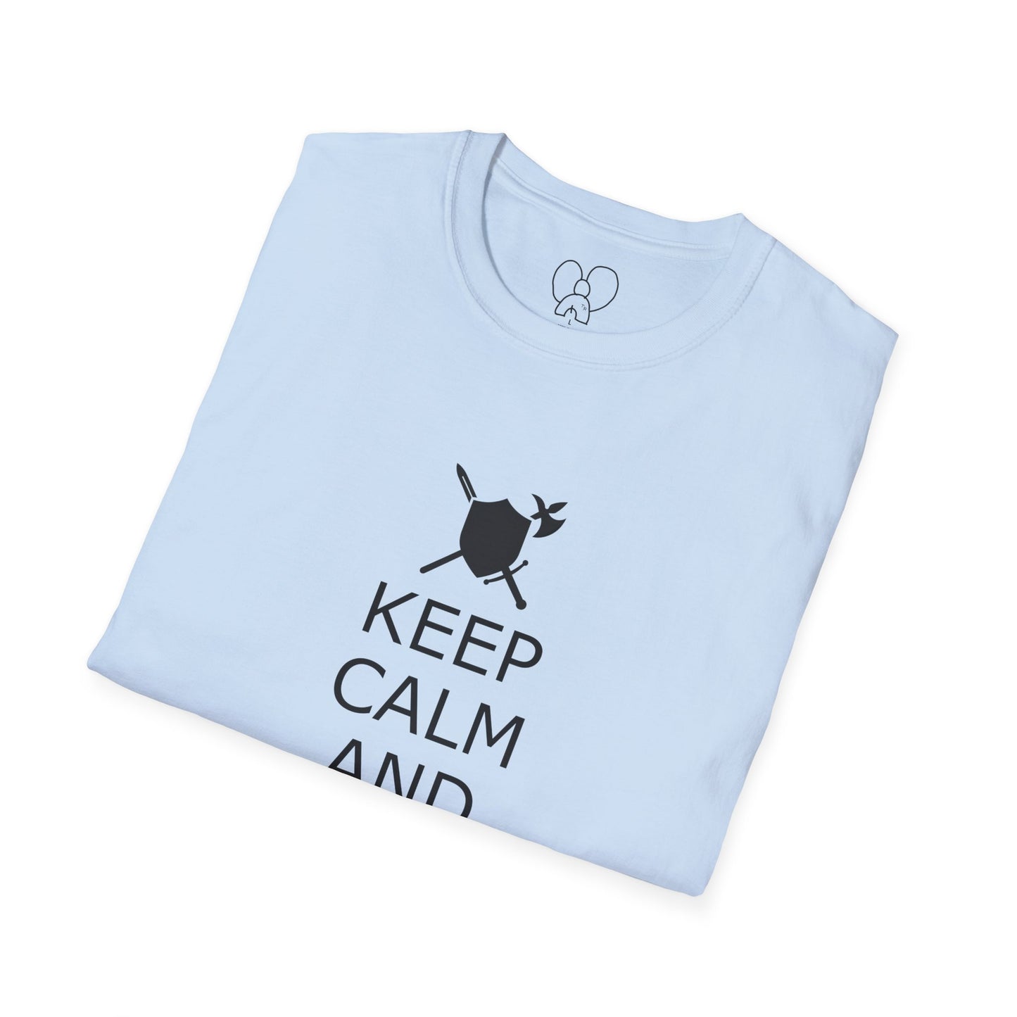 Keep Calm Fighter Unisex T-Shirt, Inspirational Tee, Motivational Apparel, Gift for Fighters, Self-Improvement Outfit