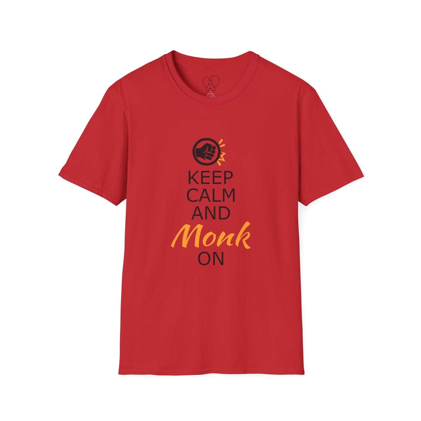 Unisex T-Shirt Keep Calm and Monk On