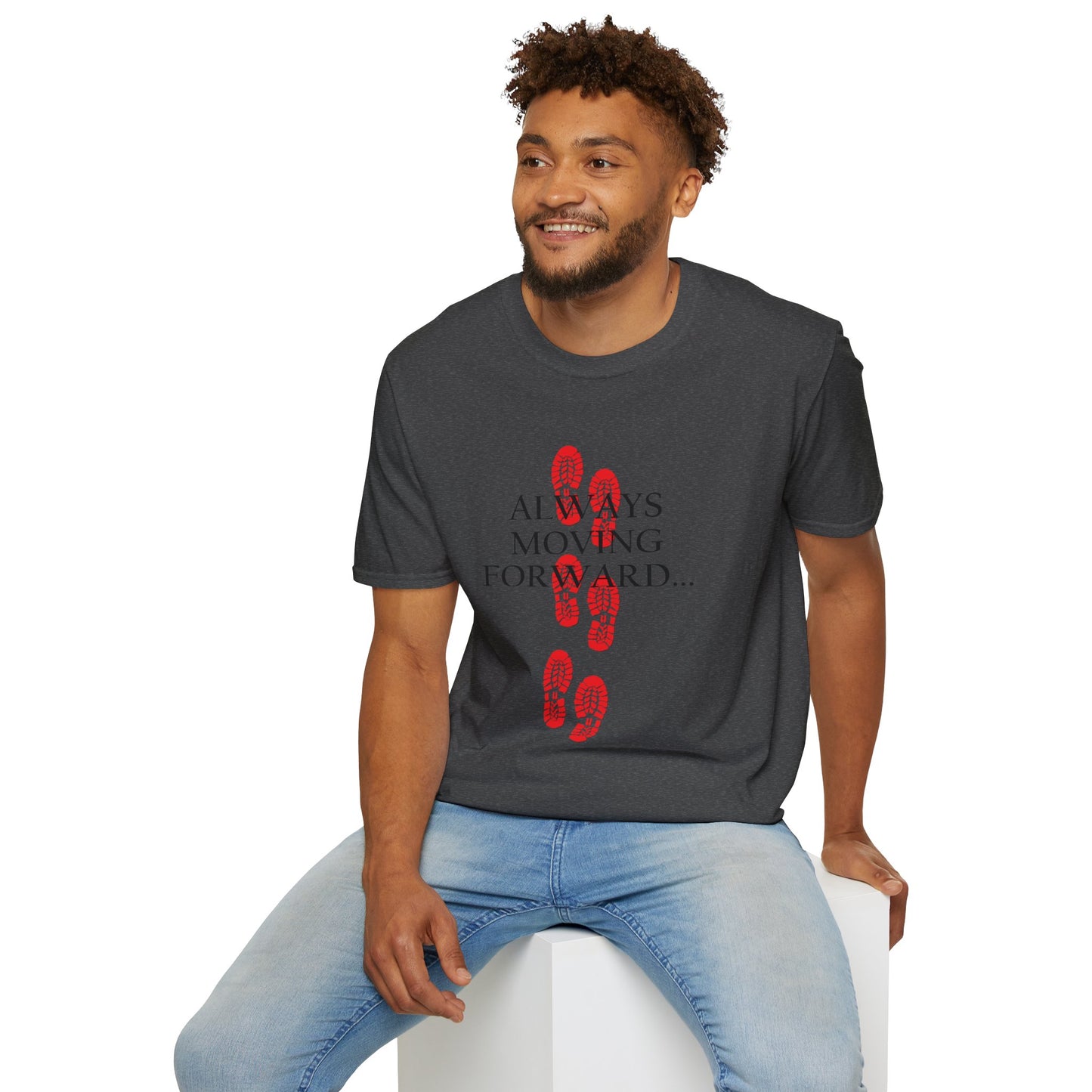 Inspirational T-Shirt for Journey Enthusiasts, Always Moving Forward, Embrace the Journey, Motivational Tee, Gift for Adventurers