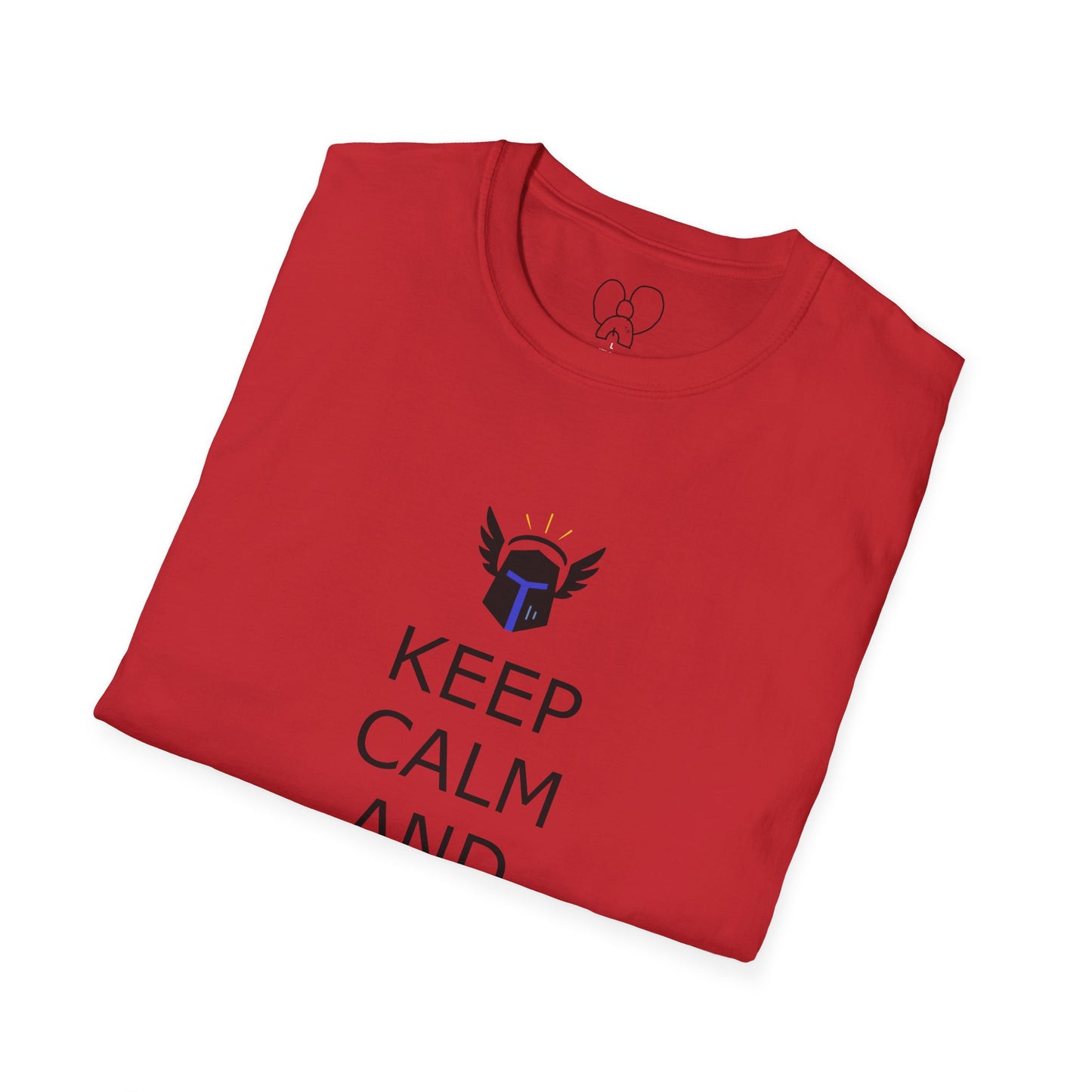Keep Calm and Paladin On T-Shirt, Unisex Gaming Tee, Geeky Shirt, D&D Apparel, Casual Gift for Gamers, Unique Fantasy Merch