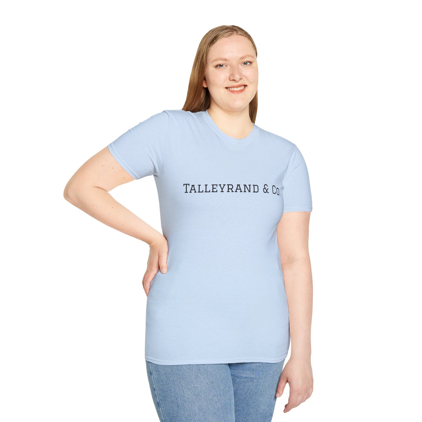 Classic Unisex Softstyle T-Shirt with Talleyrand & Co. Design, Casual Wear, Gift Idea, Everyday Basics, Trendy Fashion, Unisex Tee