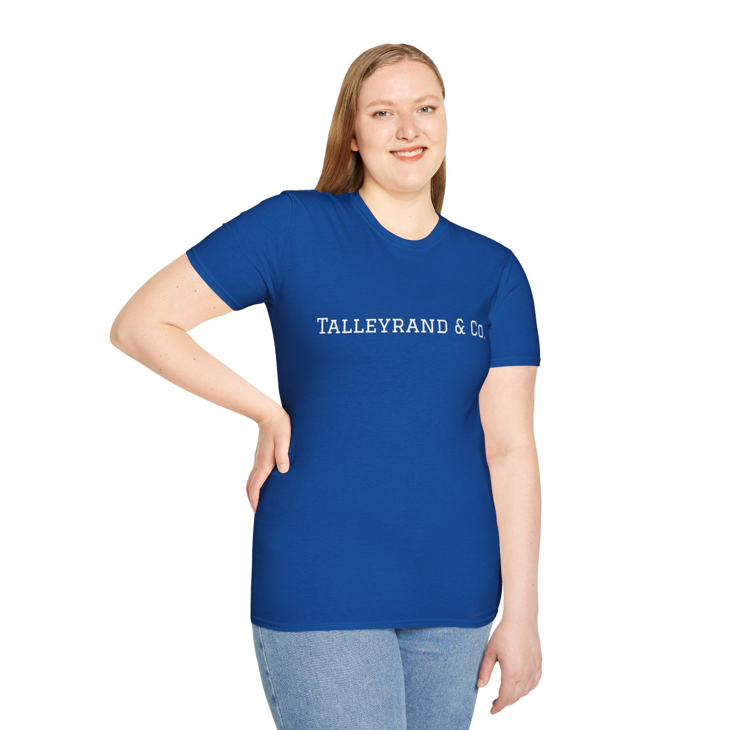 Classic Unisex Softstyle T-Shirt with Talleyrand & Co. Design, Casual Wear, Gift Idea, Everyday Basics, Trendy Fashion, Unisex Tee