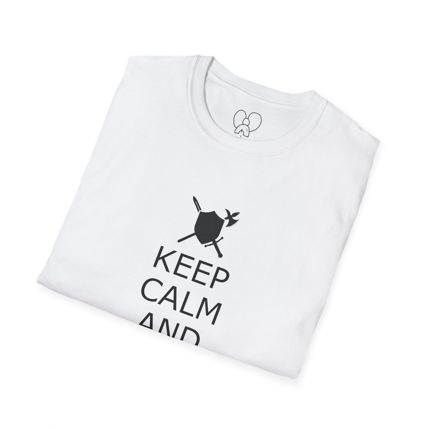 Keep Calm Fighter Unisex T-Shirt, Inspirational Tee, Motivational Apparel, Gift for Fighters, Self-Improvement Outfit