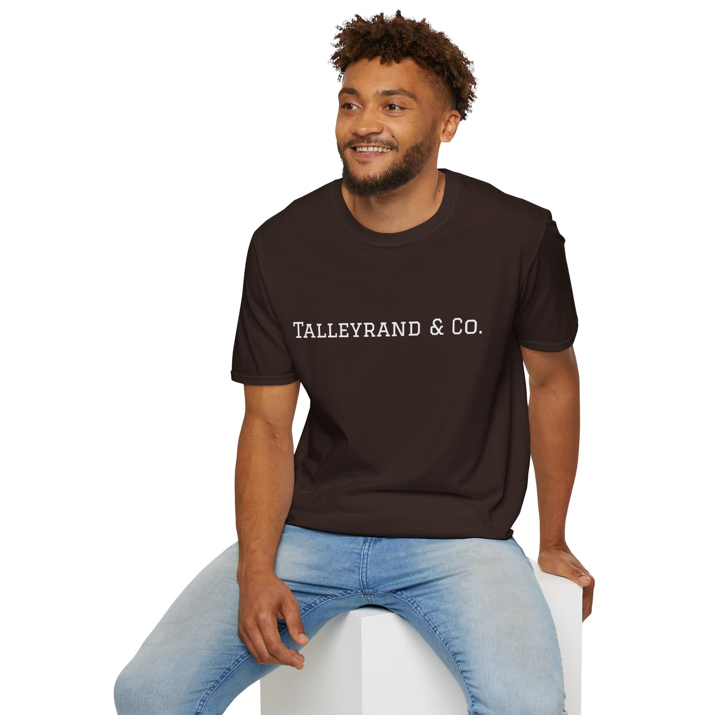 Classic Unisex Softstyle T-Shirt with Talleyrand & Co. Design, Casual Wear, Gift Idea, Everyday Basics, Trendy Fashion, Unisex Tee