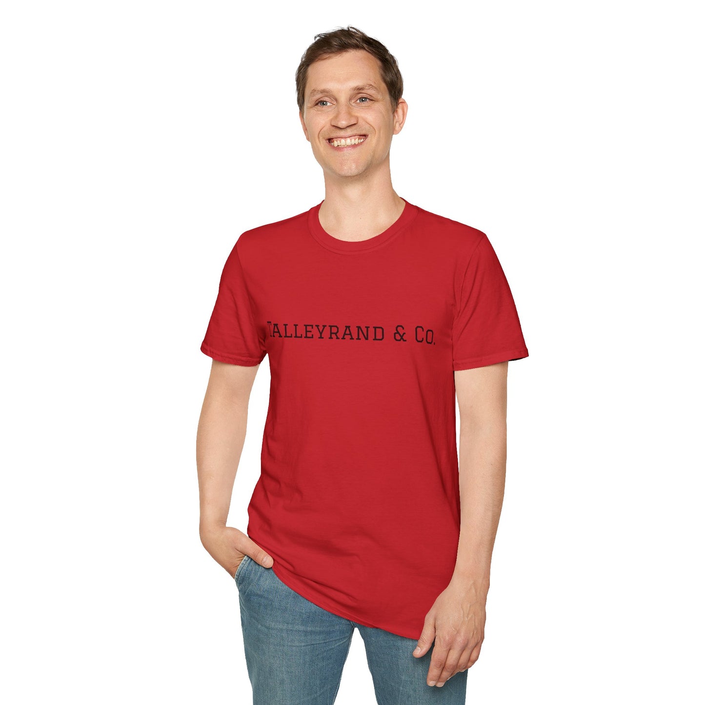 Classic Unisex Softstyle T-Shirt with Talleyrand & Co. Design, Casual Wear, Gift Idea, Everyday Basics, Trendy Fashion, Unisex Tee