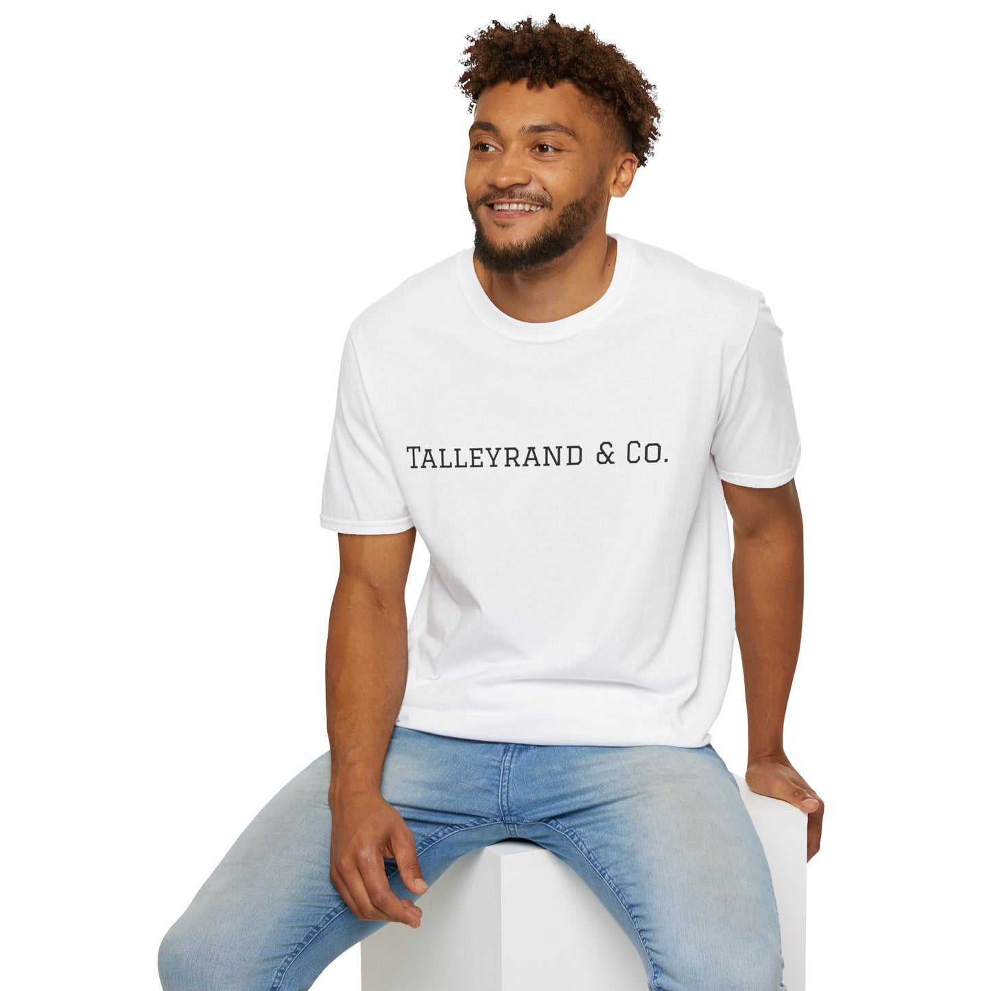 Classic Unisex Softstyle T-Shirt with Talleyrand & Co. Design, Casual Wear, Gift Idea, Everyday Basics, Trendy Fashion, Unisex Tee