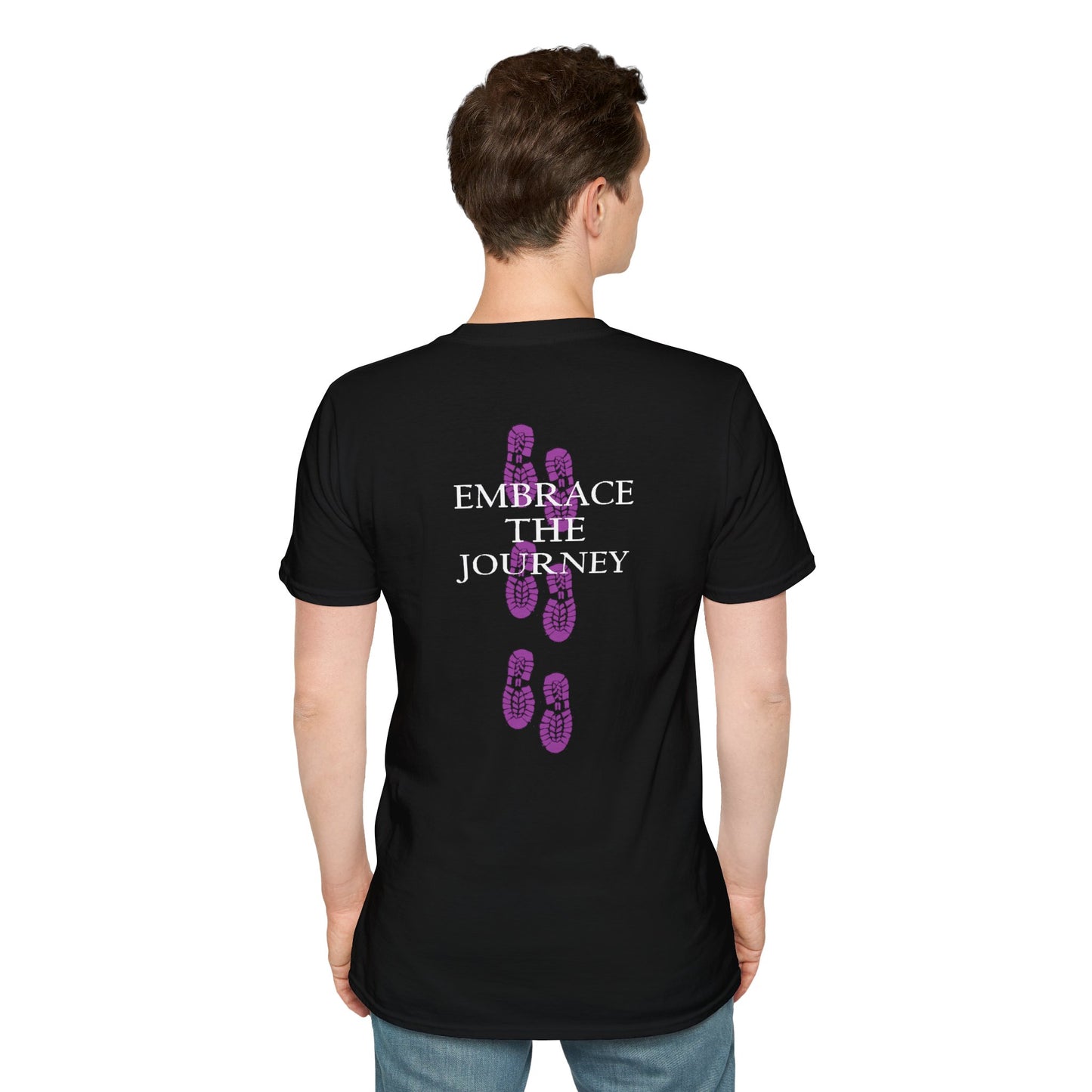 Inspirational T-Shirt for Journey Enthusiasts, Always Moving Forward, Embrace the Journey, Motivational Tee, Gift for Adventurers