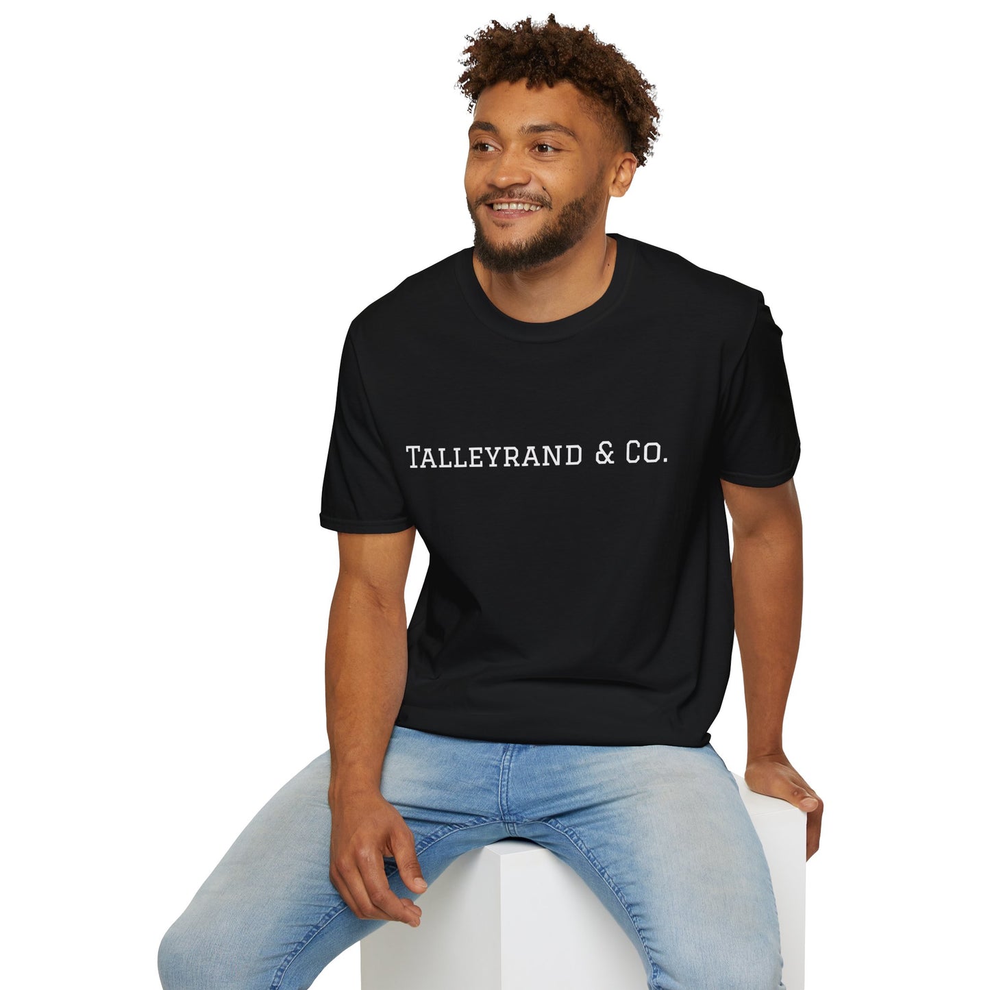 Classic Unisex Softstyle T-Shirt with Talleyrand & Co. Design, Casual Wear, Gift Idea, Everyday Basics, Trendy Fashion, Unisex Tee