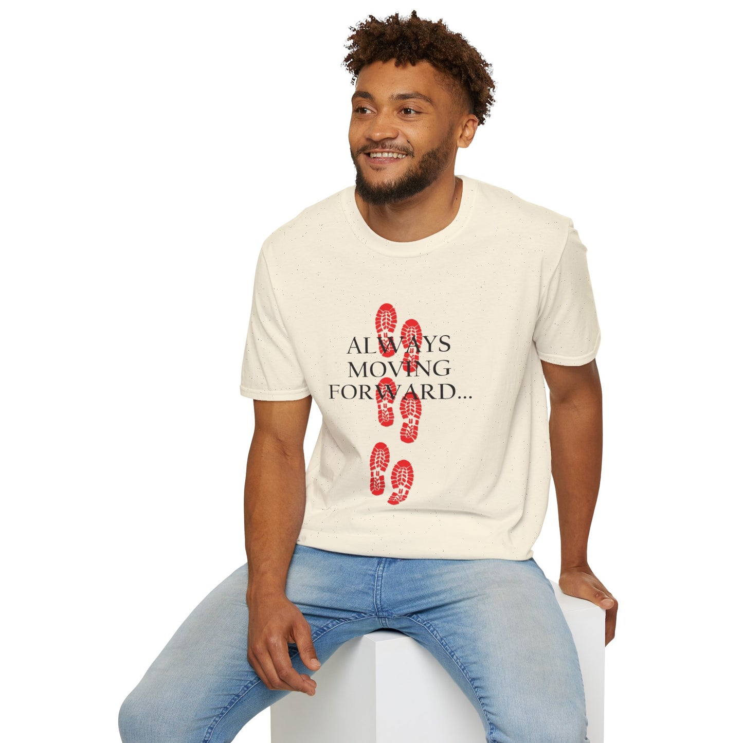 Inspirational T-Shirt for Journey Enthusiasts, Always Moving Forward, Embrace the Journey, Motivational Tee, Gift for Adventurers