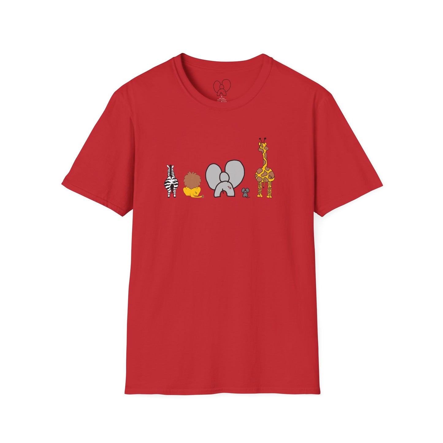 Animal Band Graphic T-Shirt, Cute Zoo Animal Tee, Unisex T-Shirt, Birthday Gift, Fun, Family, Party Outfit, Adventure Shirt