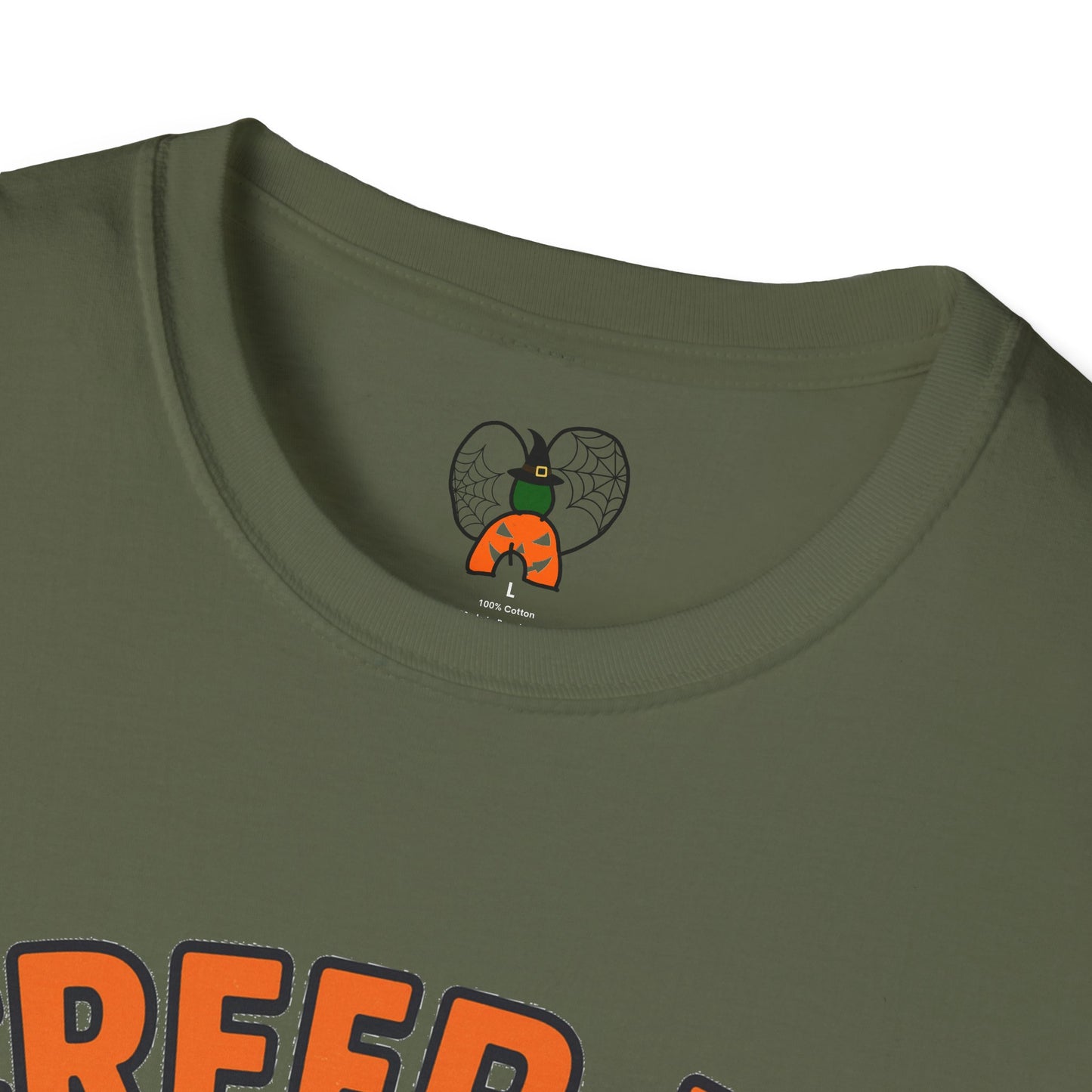 Creep It Real Ghost T-Shirt, Funny Ghost Tee, Unisex Halloween Shirt, Casual Everyday Wear, Gift for Halloween Lovers