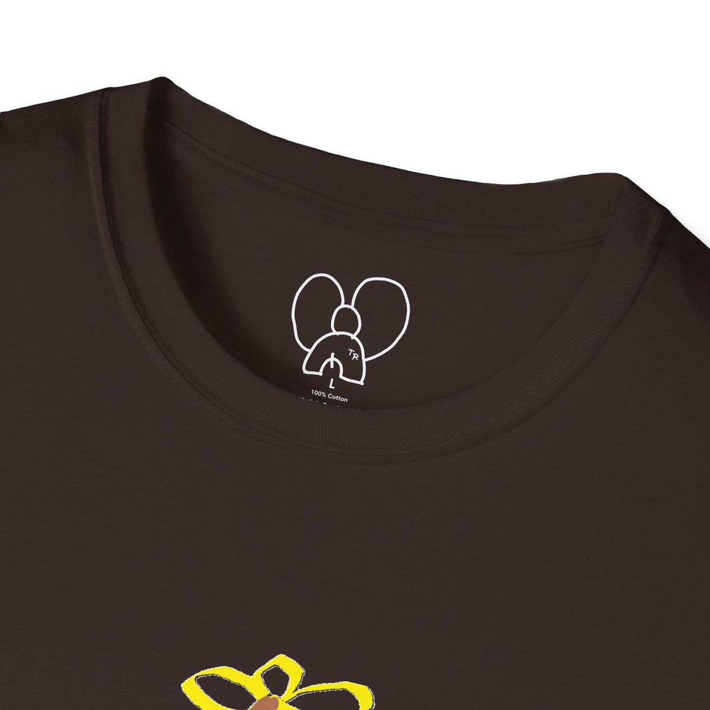 Unisex Softstyle T-Shirt with 'Miss You, Love You' Floral Design - Perfect for Gifts, Casual Wear, Friendship, Love
