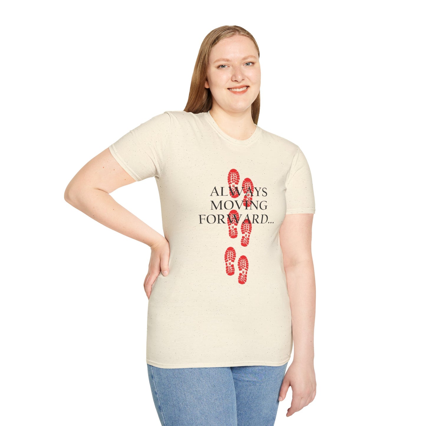Inspirational T-Shirt for Journey Enthusiasts, Always Moving Forward, Embrace the Journey, Motivational Tee, Gift for Adventurers