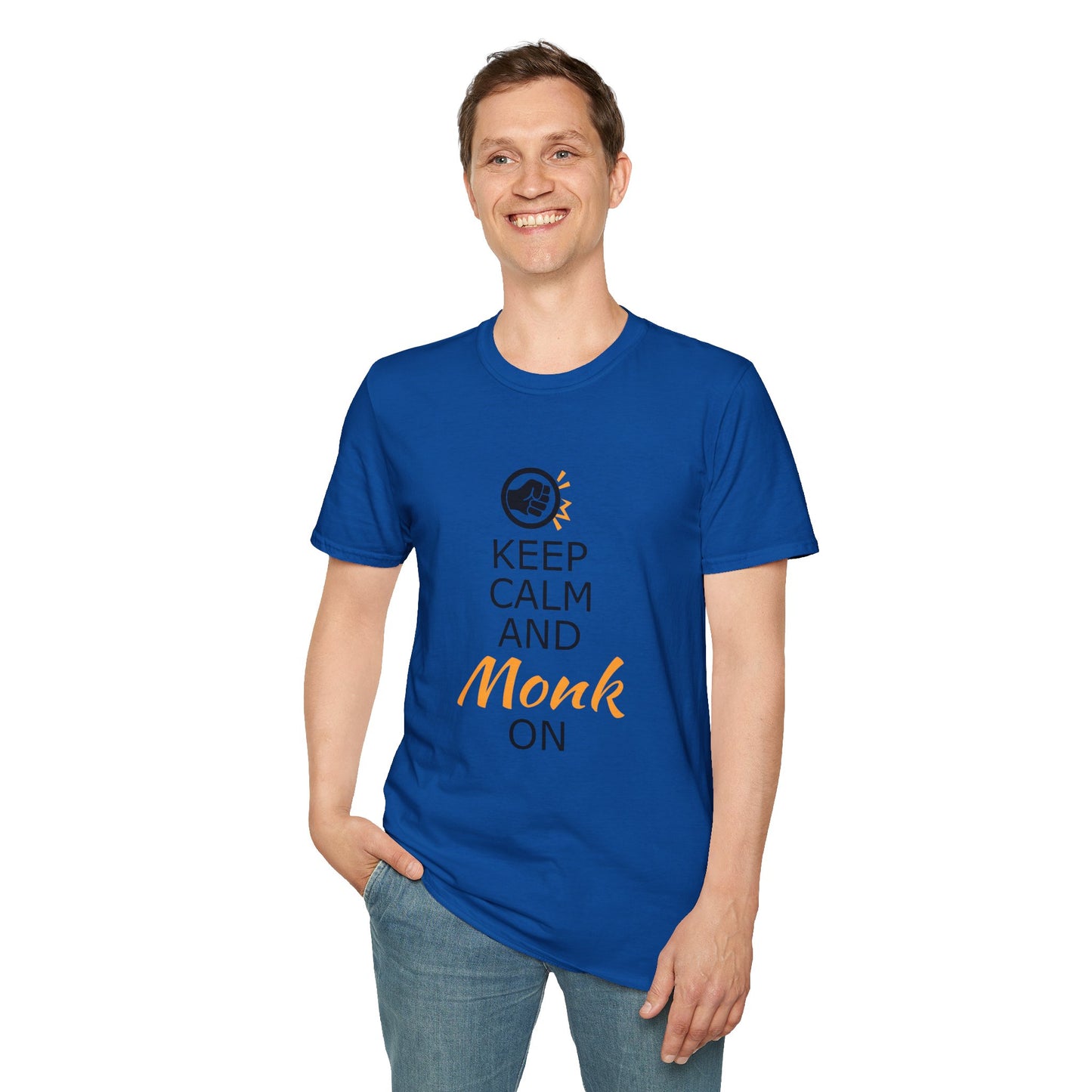 Unisex T-Shirt Keep Calm and Monk On