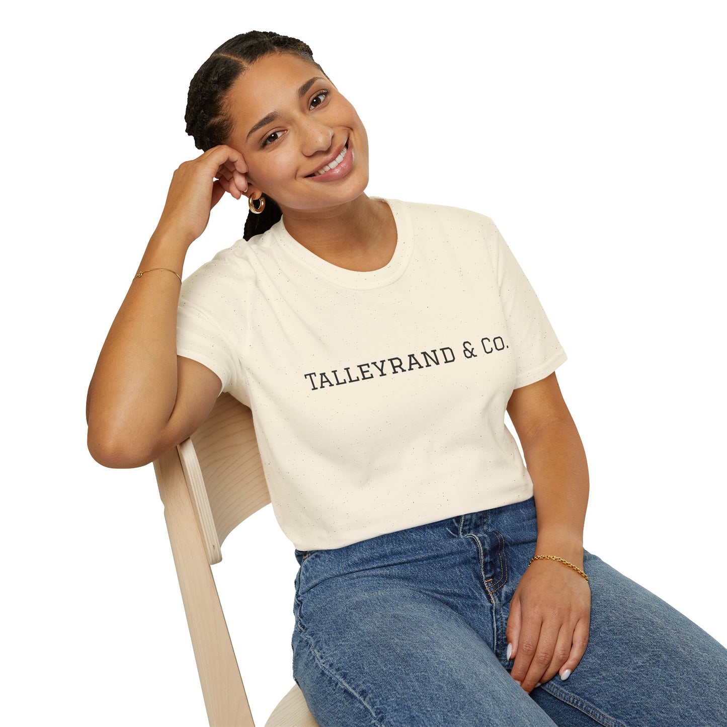 Classic Unisex Softstyle T-Shirt with Talleyrand & Co. Design, Casual Wear, Gift Idea, Everyday Basics, Trendy Fashion, Unisex Tee
