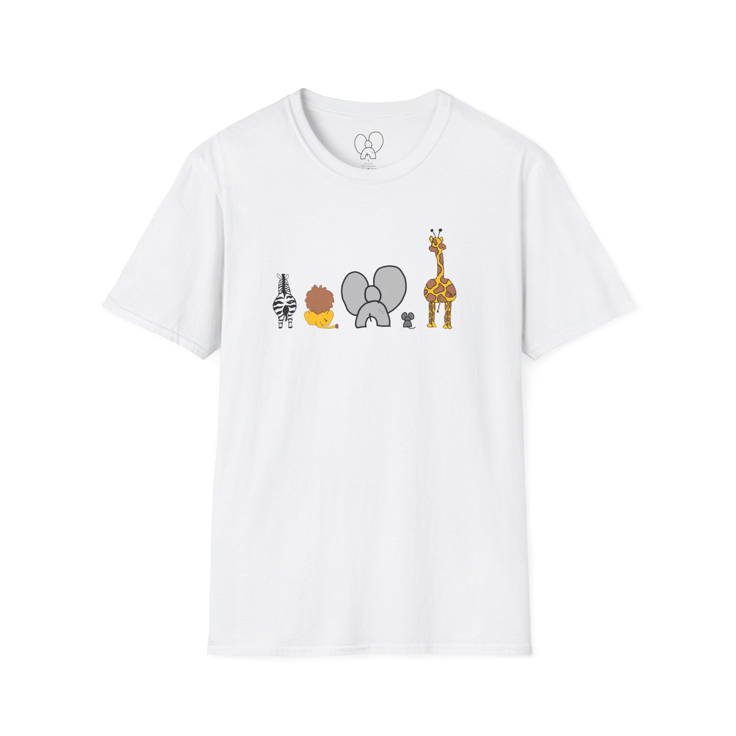 Animal Band Graphic T-Shirt, Cute Zoo Animal Tee, Unisex T-Shirt, Birthday Gift, Fun, Family, Party Outfit, Adventure Shirt