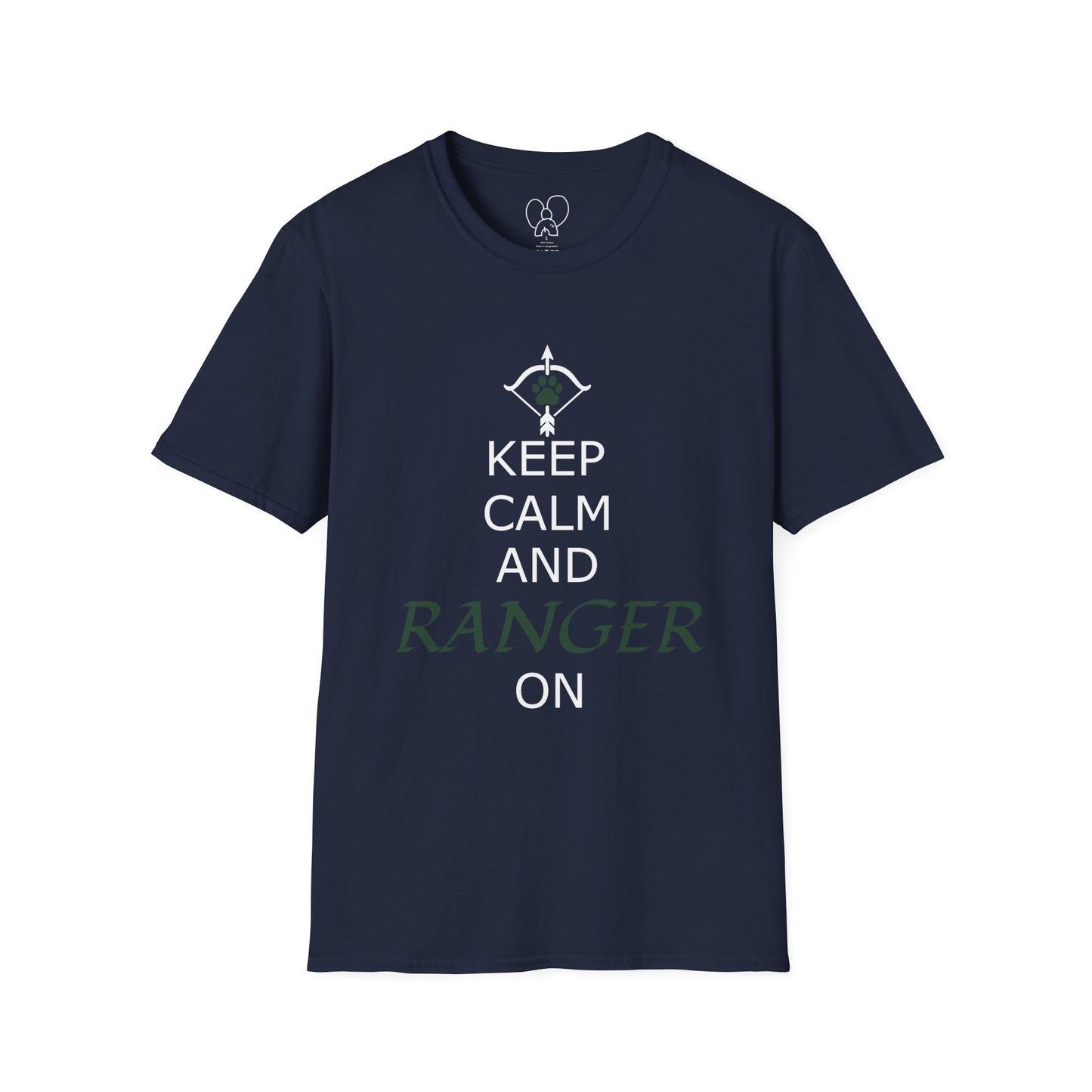 Relaxed Ranger Graphic T-Shirt with Inspiring Quote, Adventure Tee, Nature Lover Shirt, Gift for Outdoorsy Friends, Camping Apparel